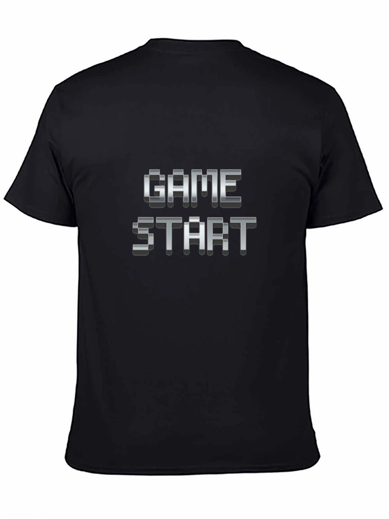Game Start Pixel T-Shirt - Retro Gamer Style