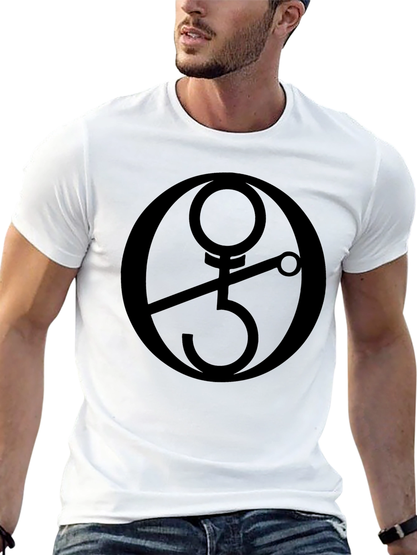 Symbolic Black Graphic Tee