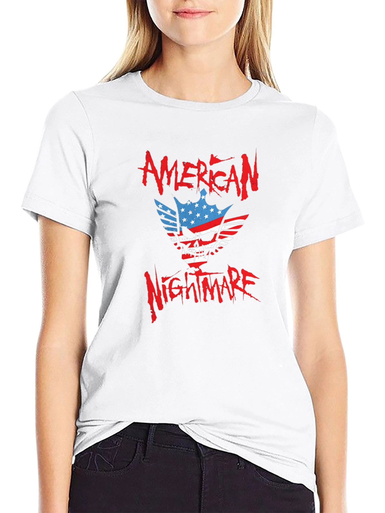 American Nightmare Graphic Print T-Shirt