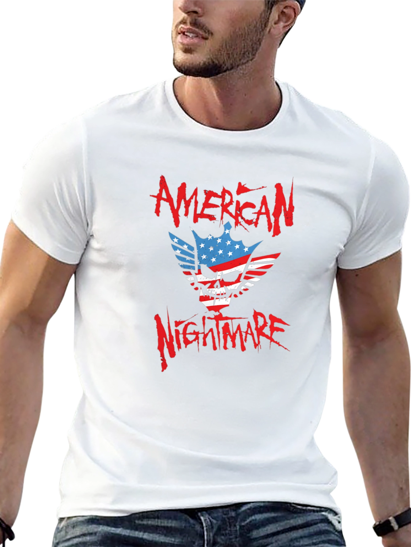 American Nightmare Graphic Print T-Shirt