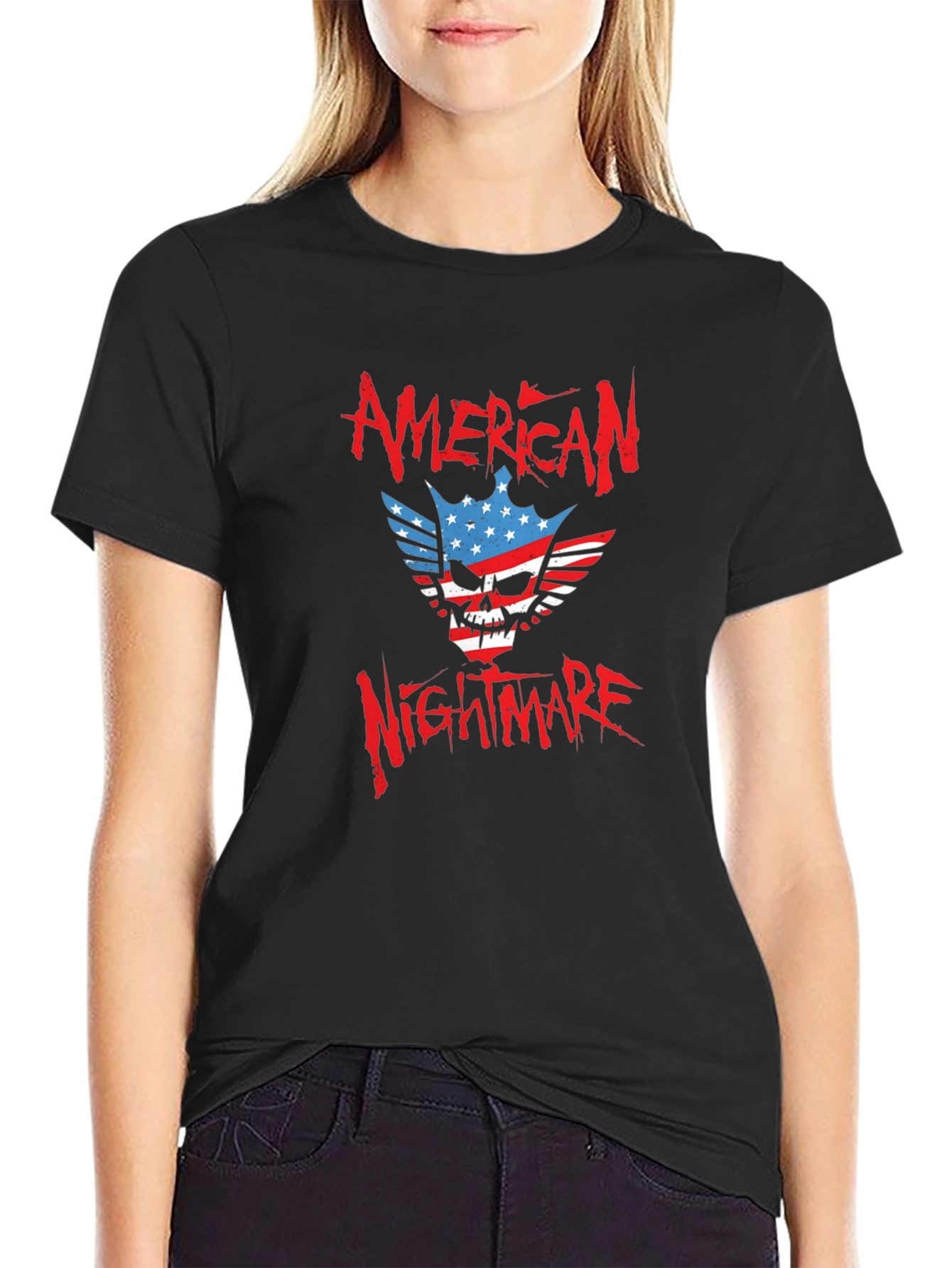 American Nightmare Graphic Print T-Shirt
