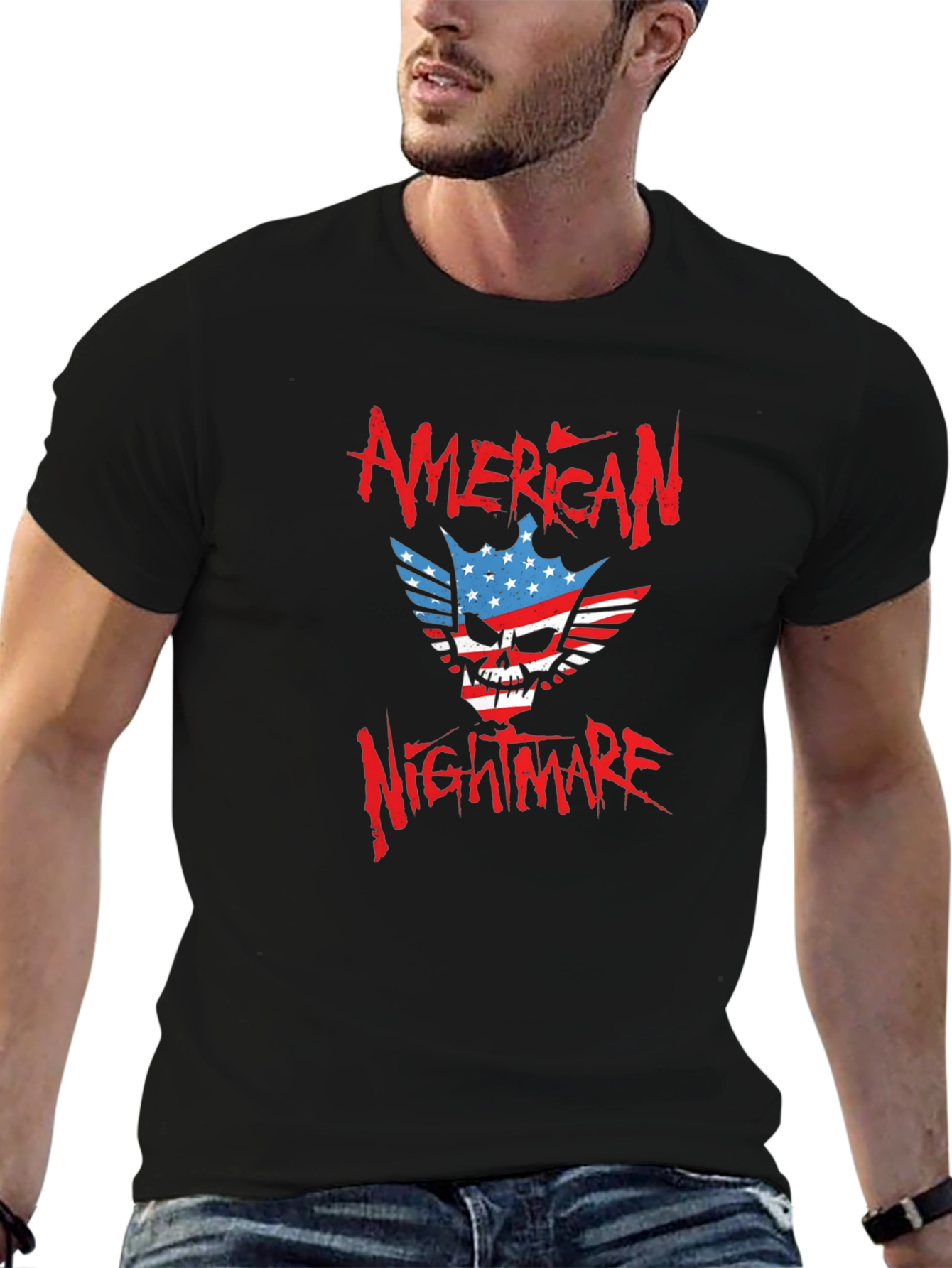 American Nightmare Graphic Print T-Shirt