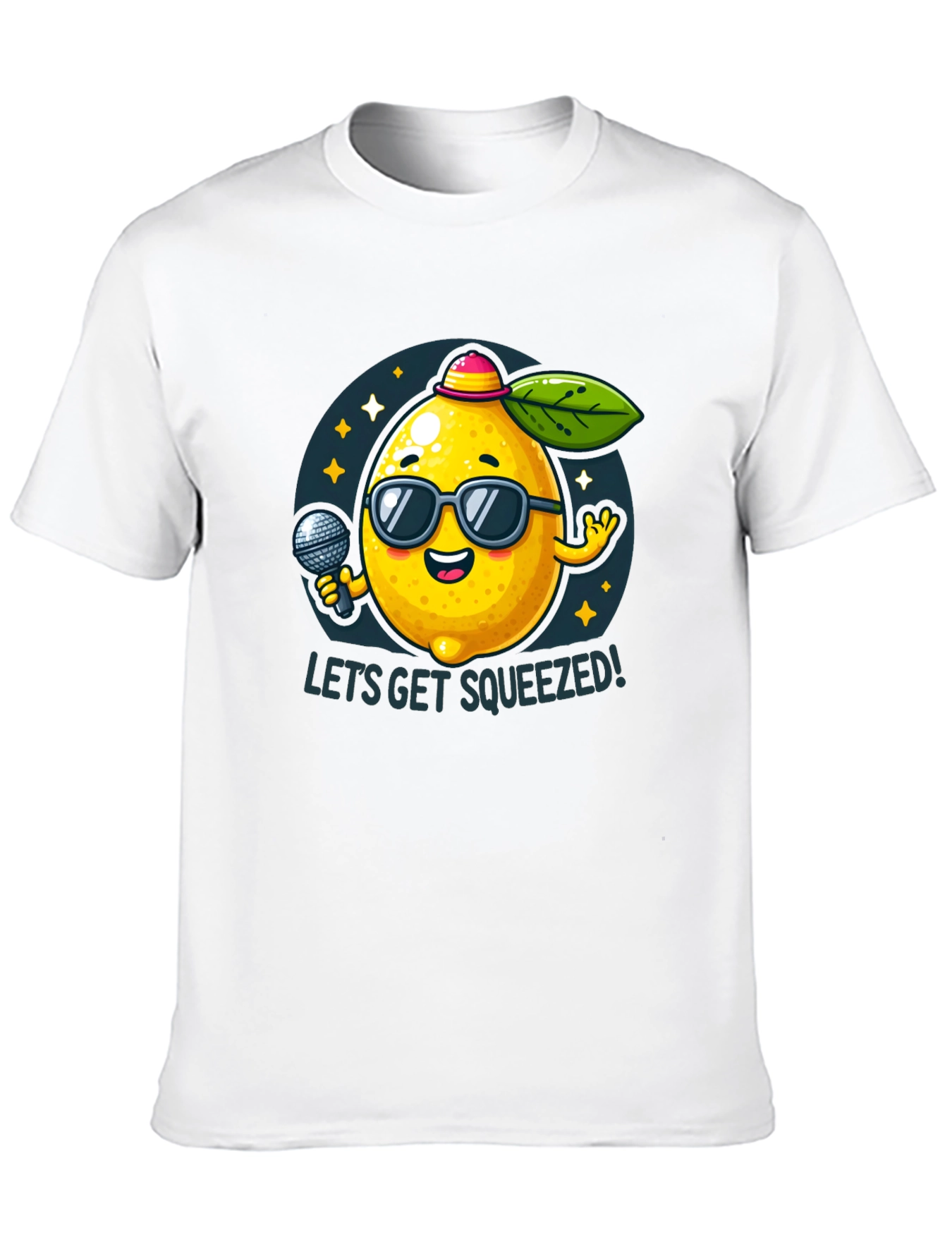 Funny Lemon T-Shirt - Lets Get Squeezed!