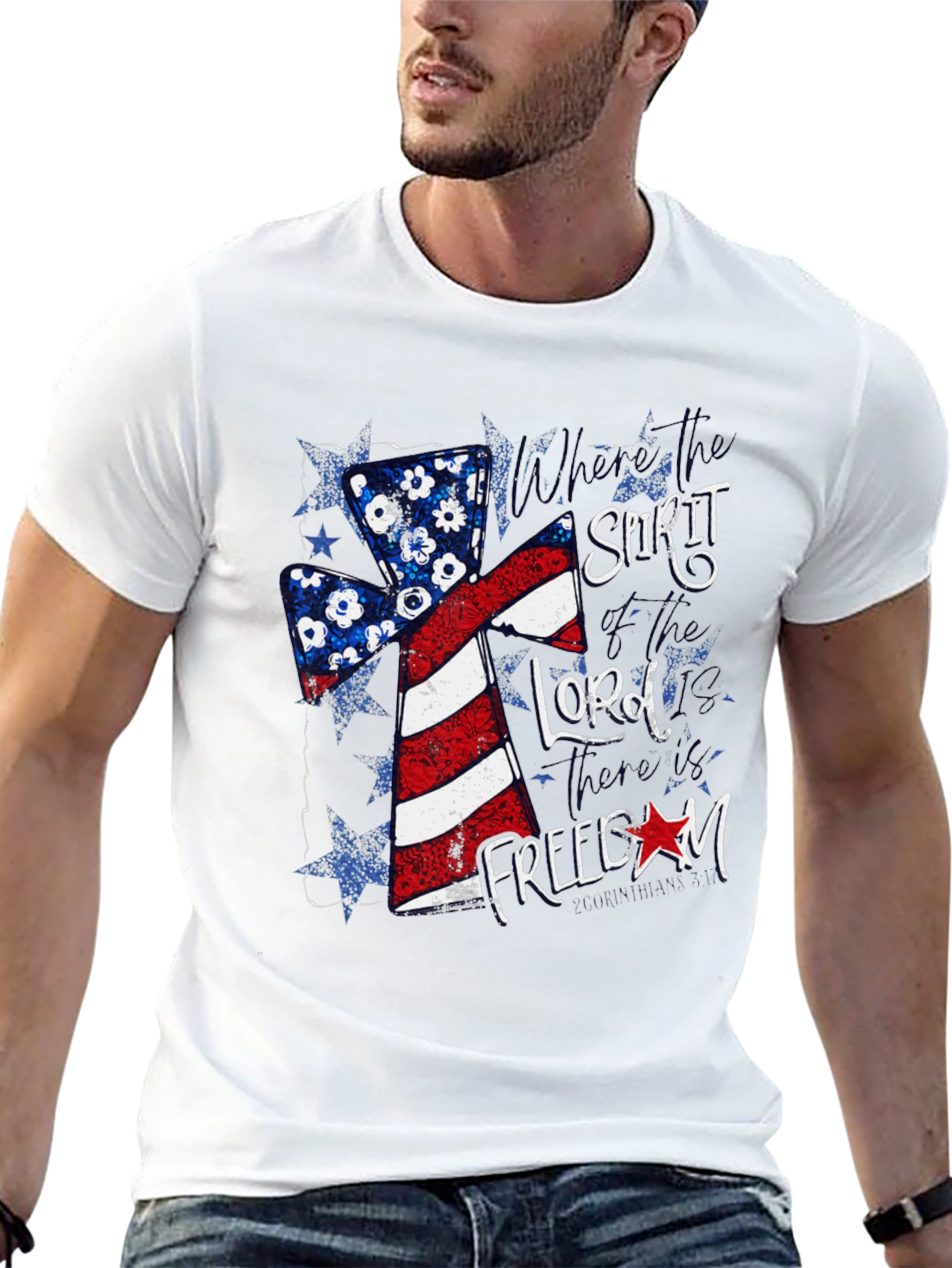 Patriotic Spirit Lord Freedom T-Shirt