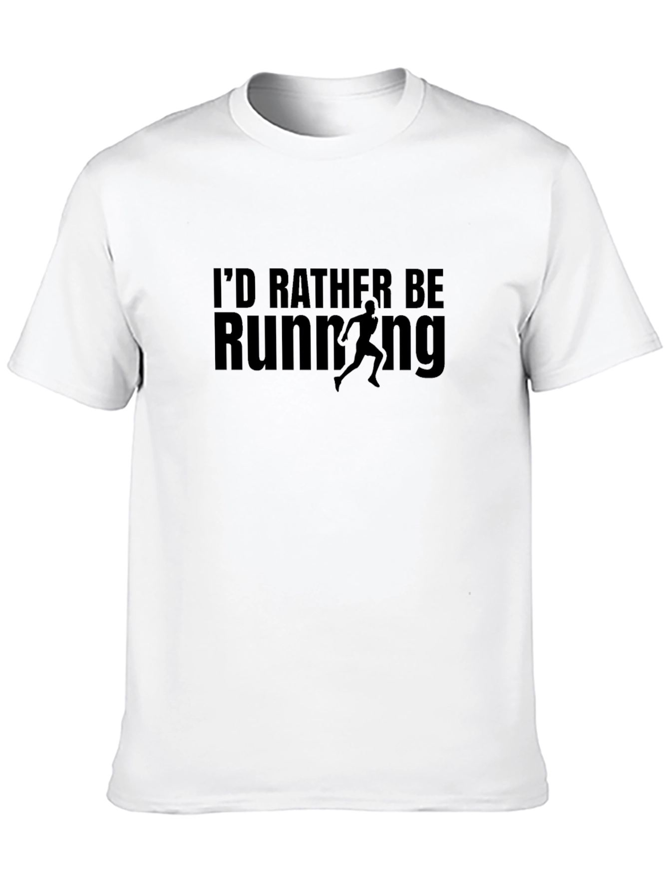 Id Rather Be Running Graphic T-Shirt