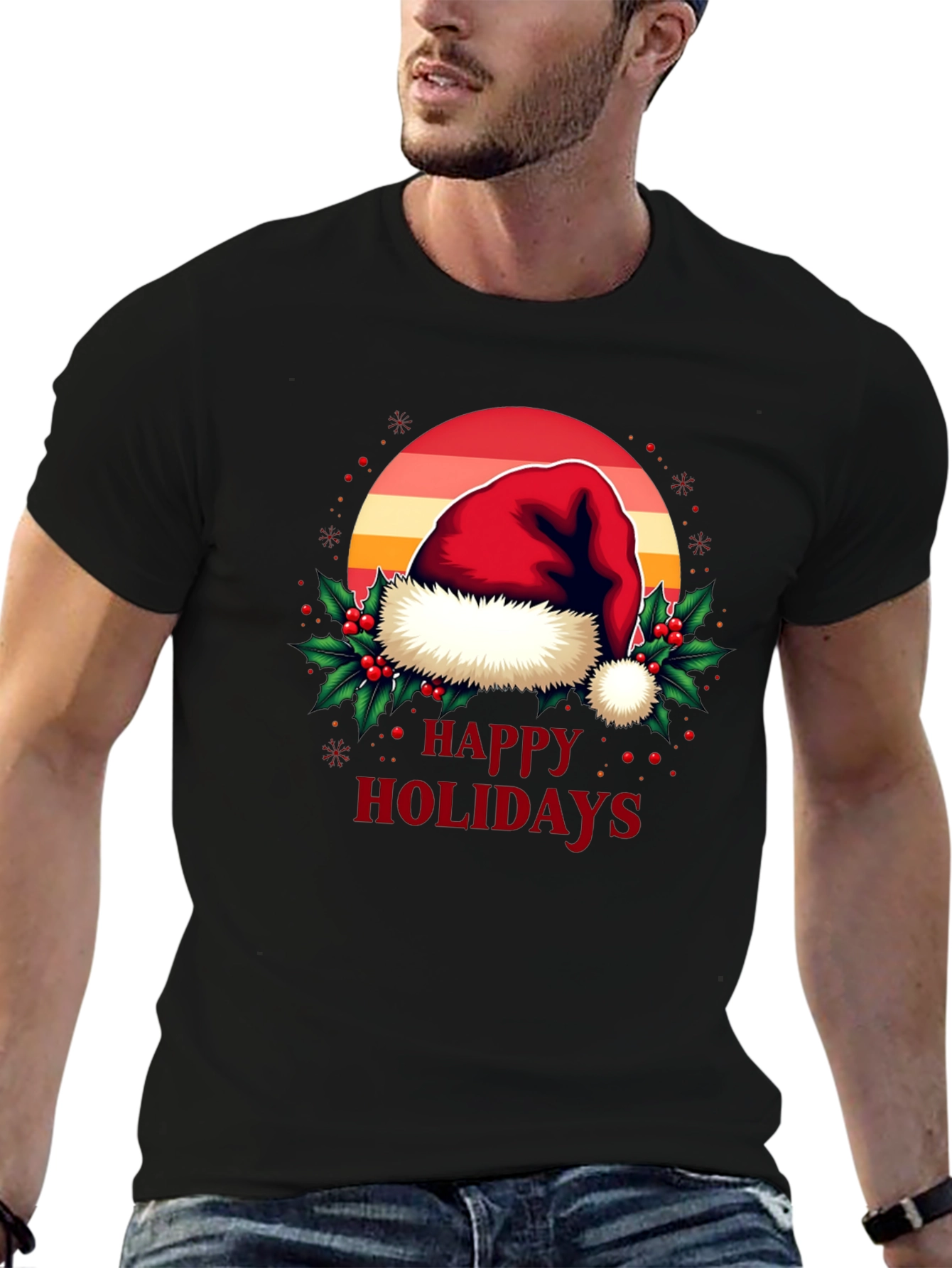 Happy Holidays Graphic Tee