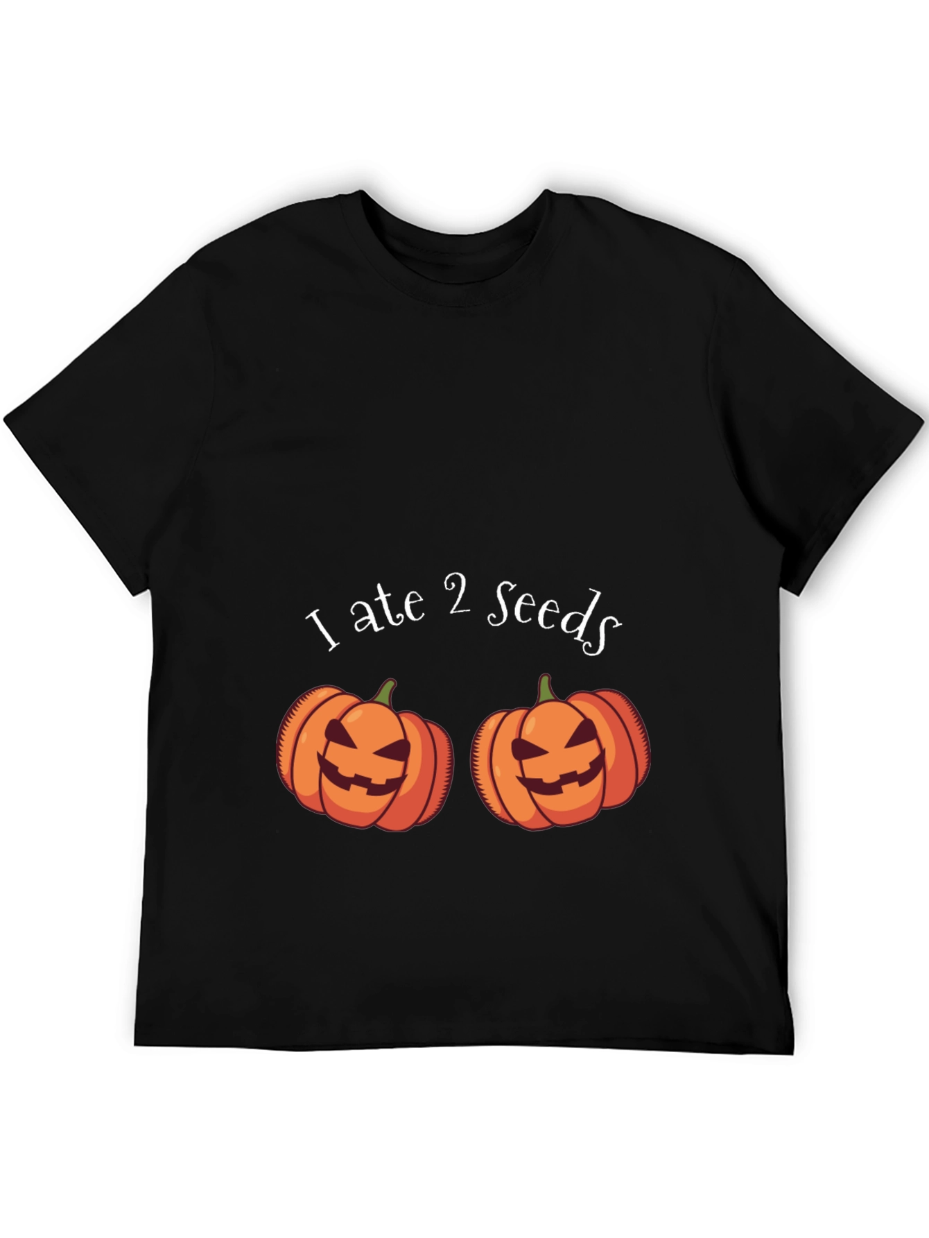 I Ate 2 Seeds Halloween Pumpkin T-Shirt