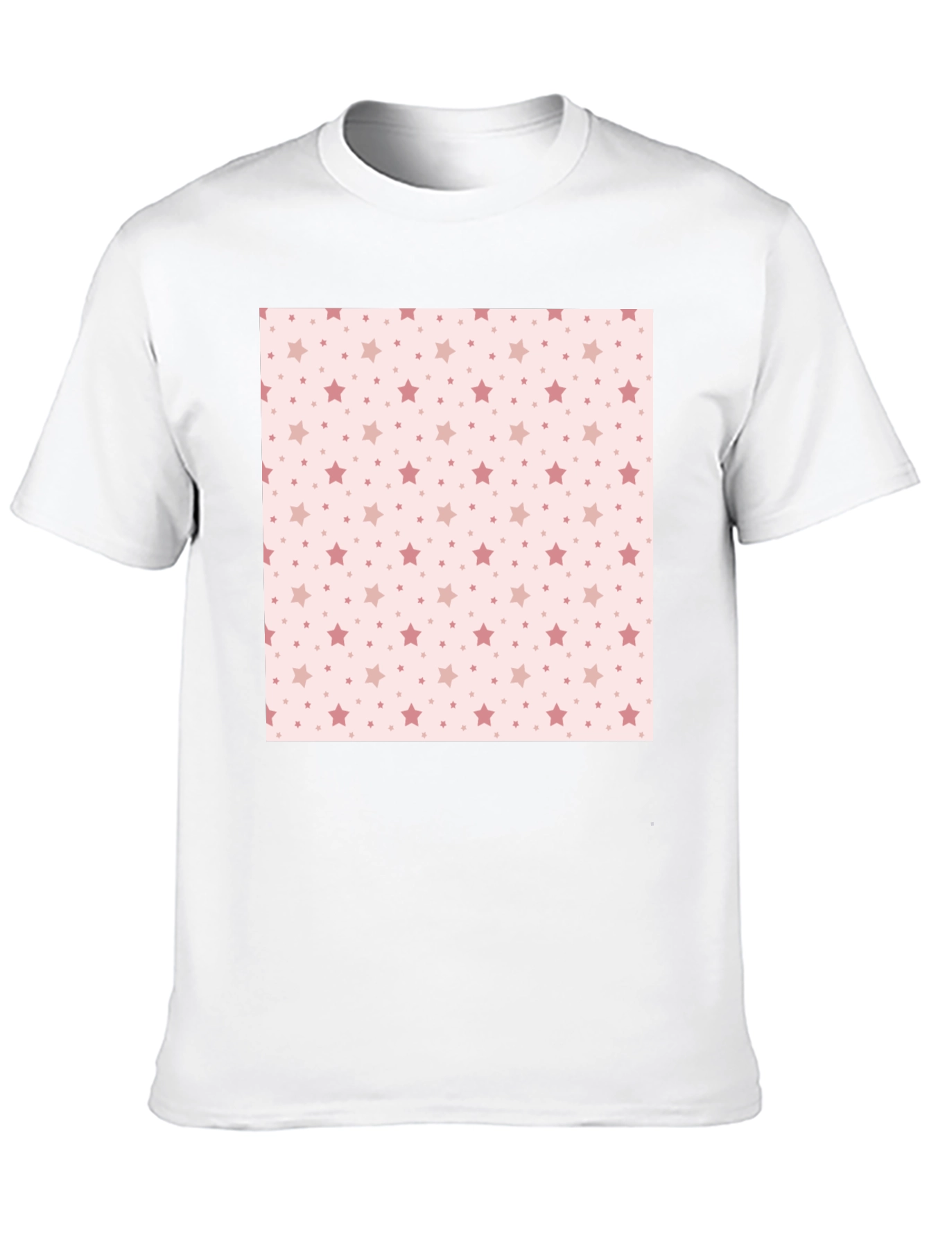 Star Pattern Tee - Stylish Casual Wear