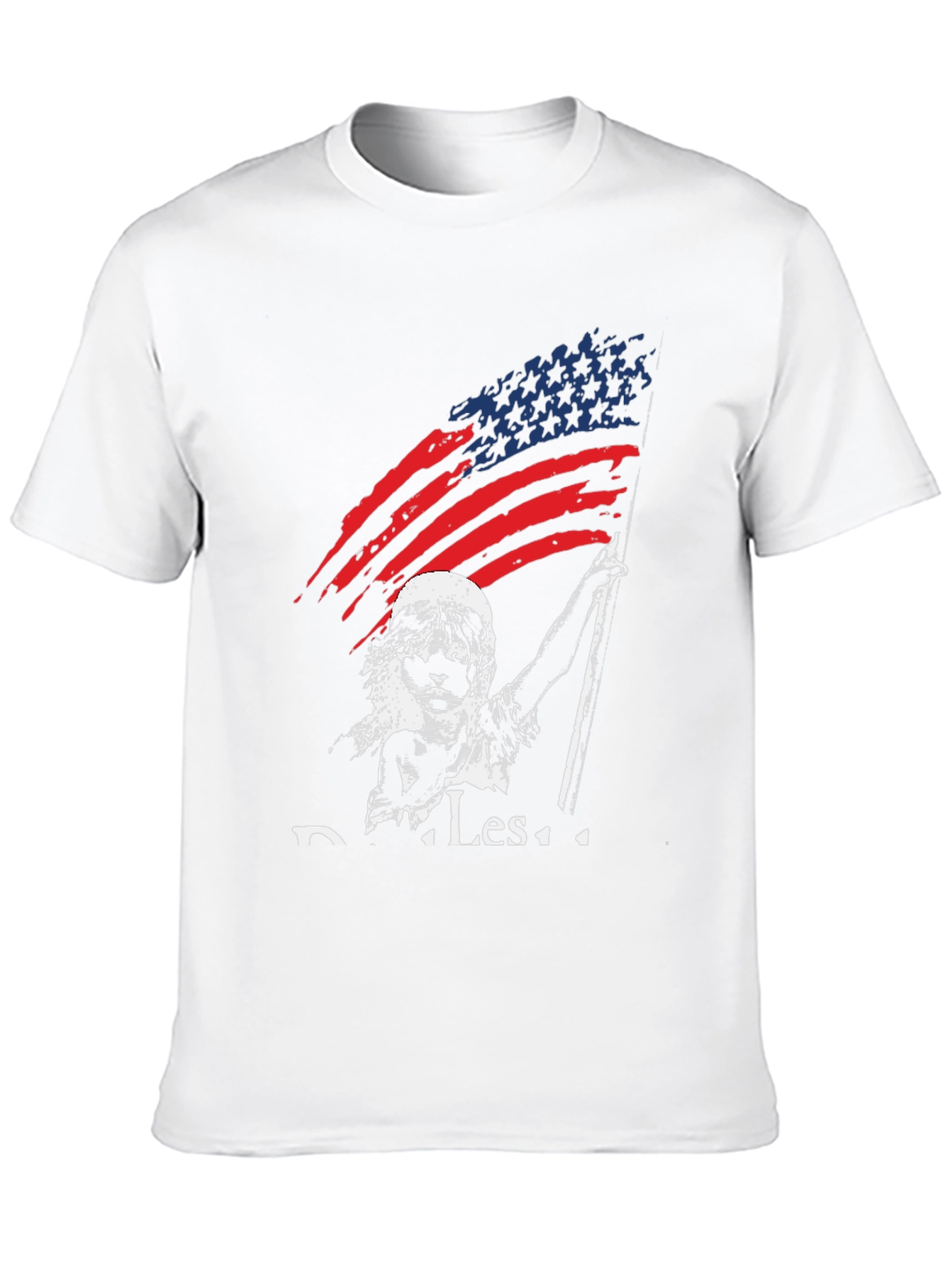 Distressed American Flag T-Shirt