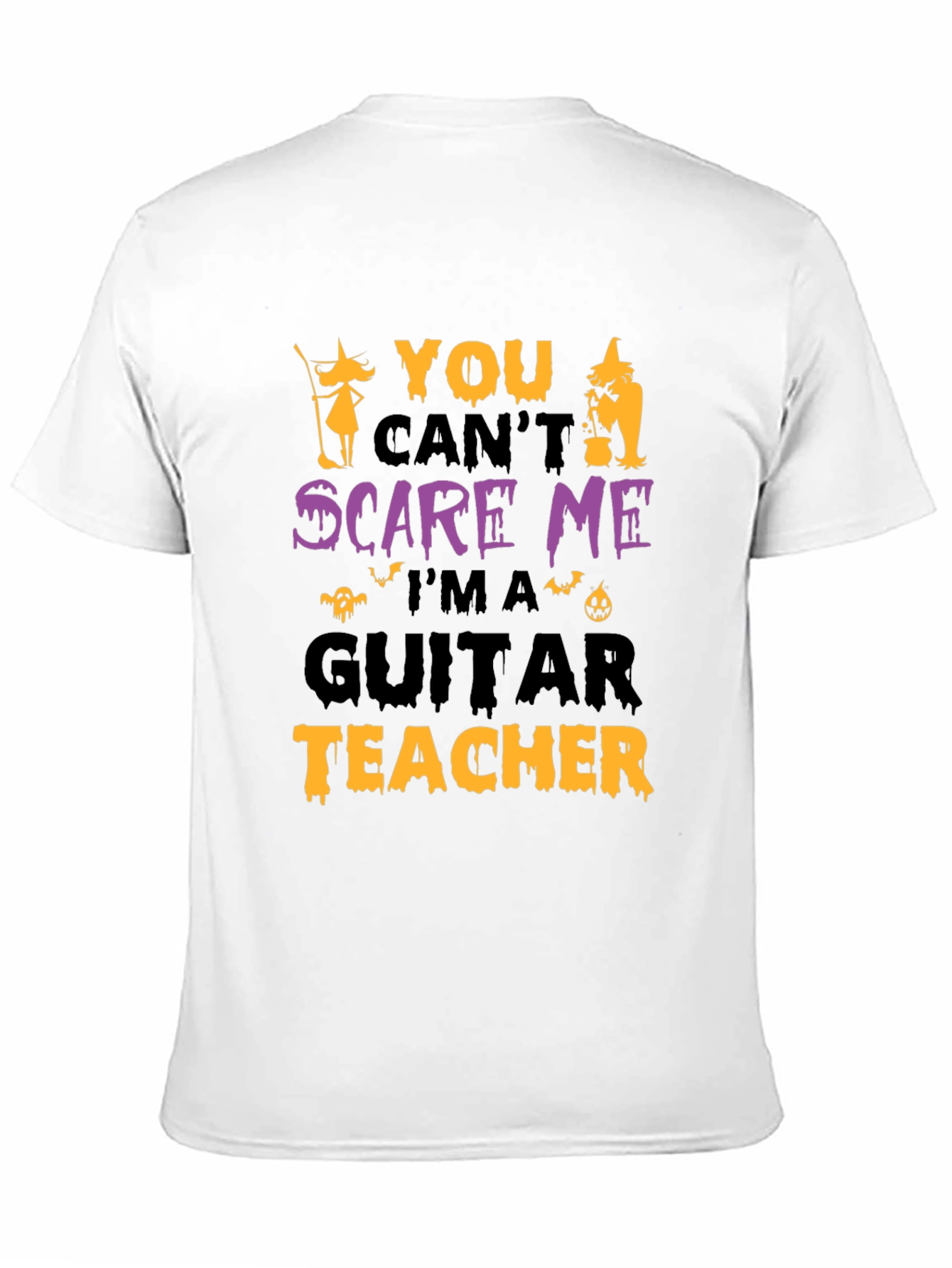 Funny Halloween Guitar Teacher T-Shirt