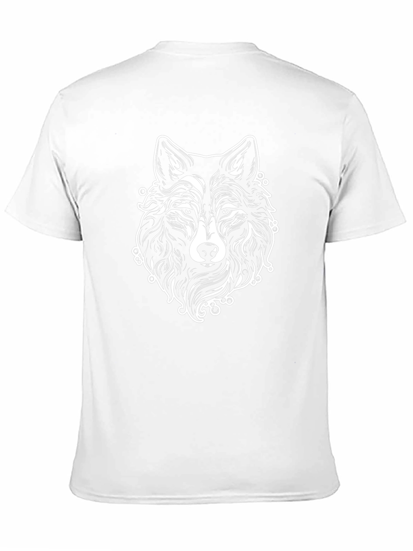Wolf Graphic T-Shirt - Black Tee