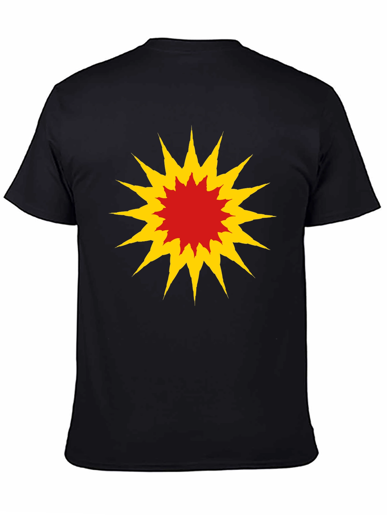 Explosion Graphic Black T-Shirt