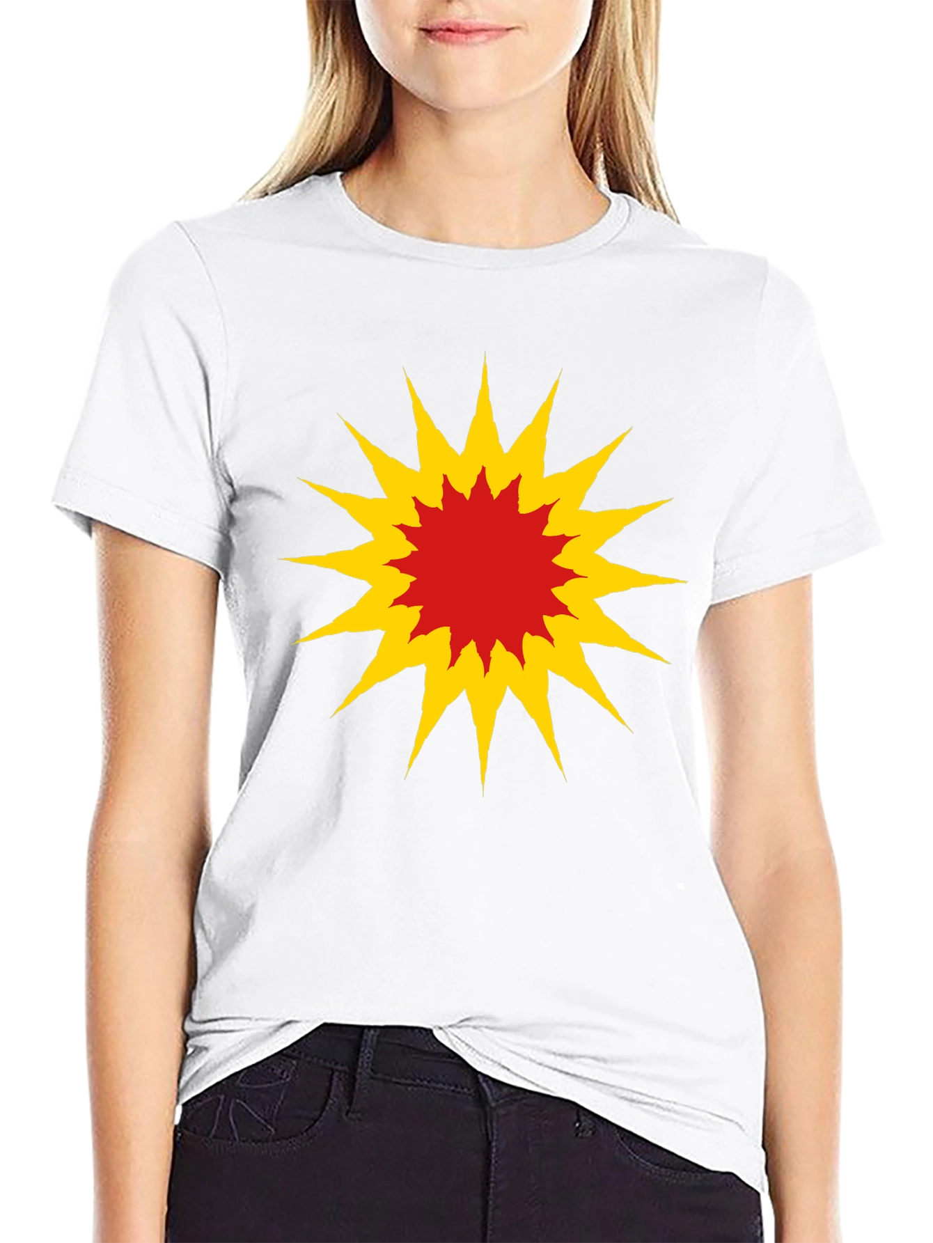 Explosion Graphic Black T-Shirt