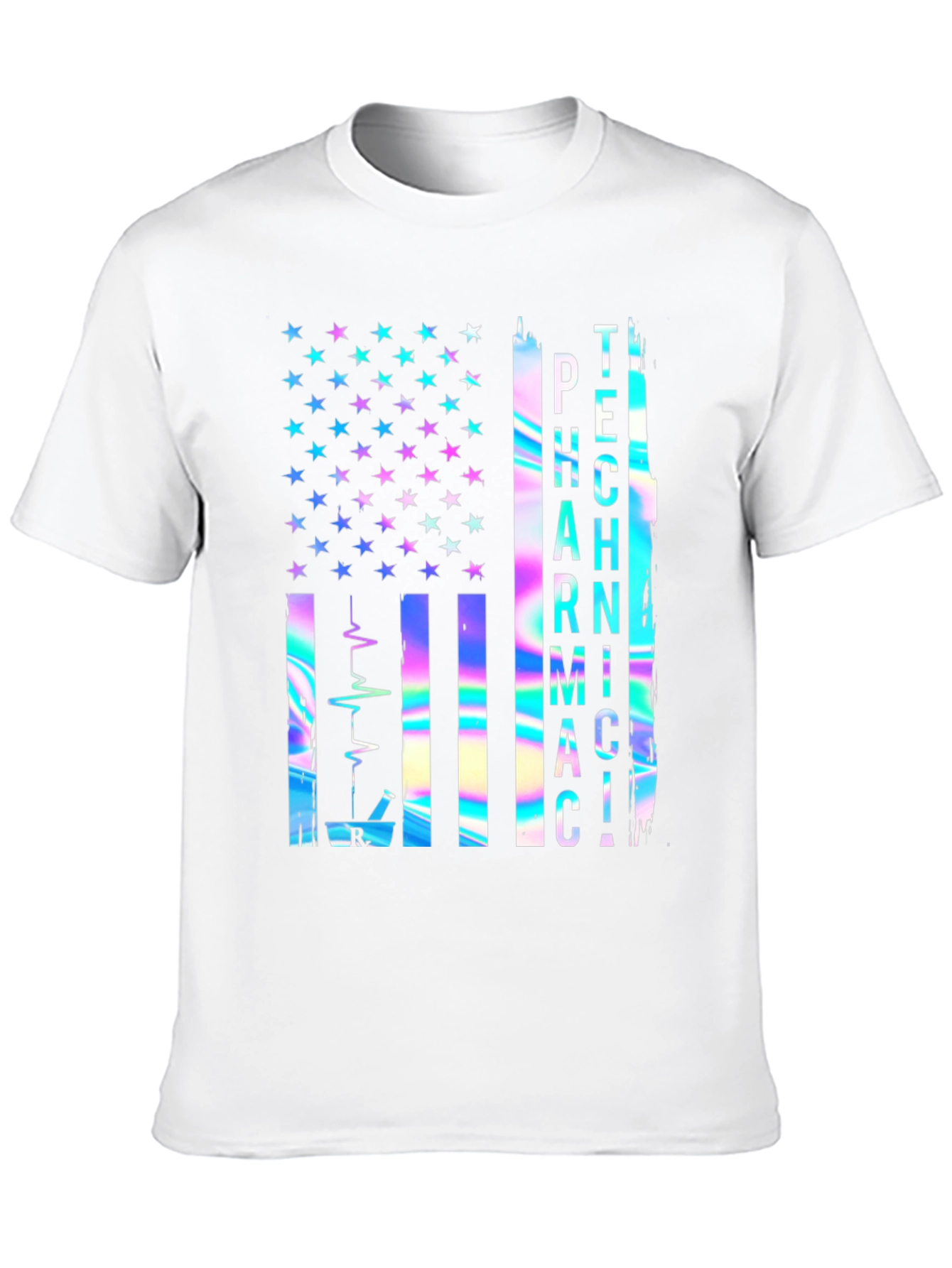 Pharmacy Technician Flag T-Shirt