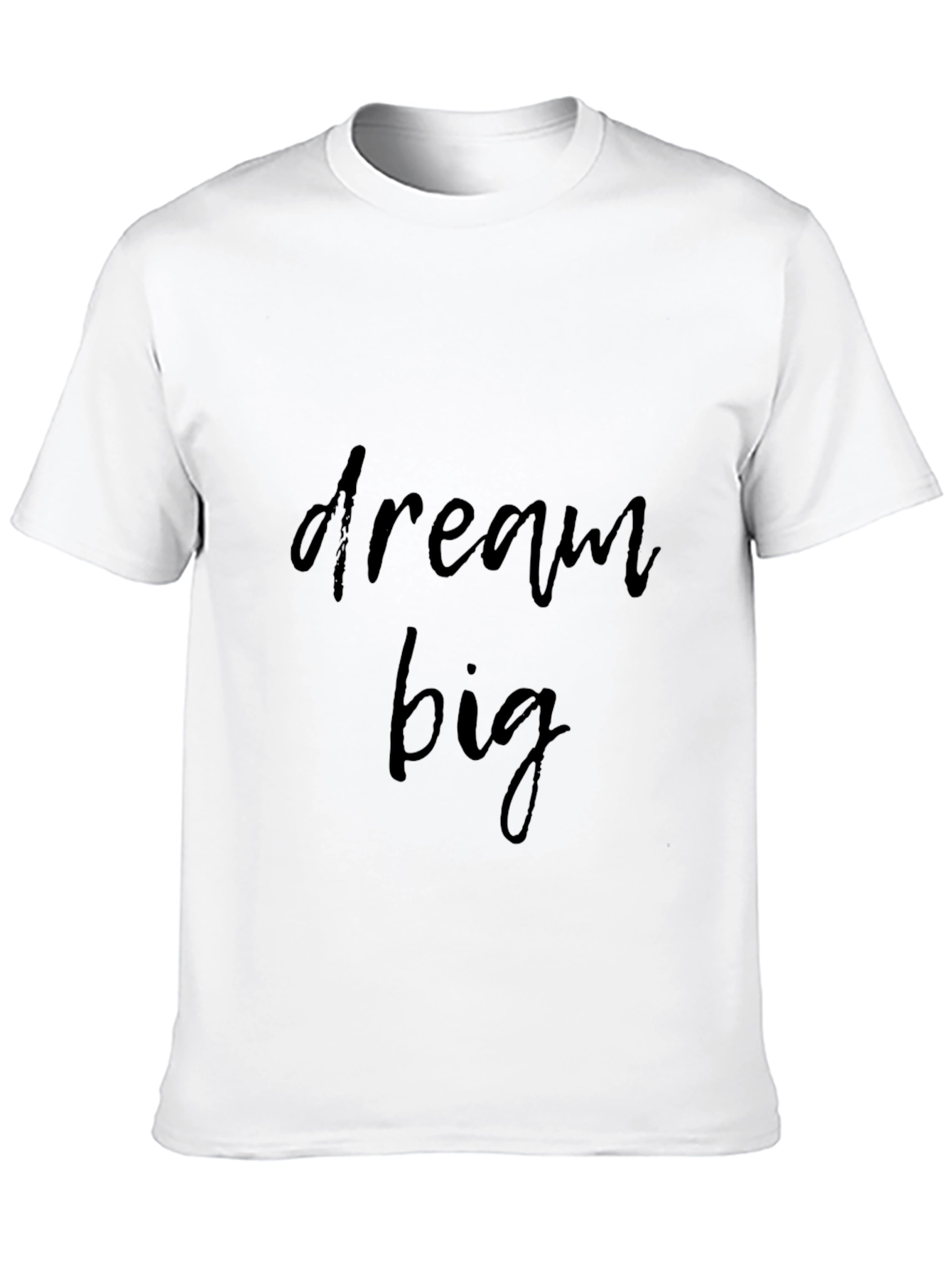 Dream Big Black Graphic Tee