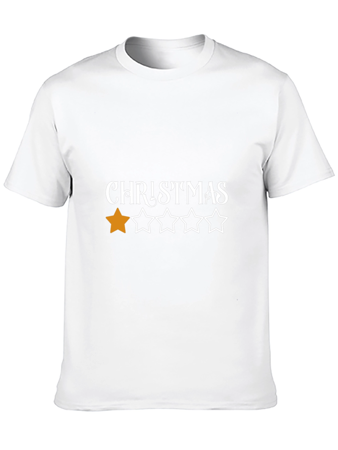 One Star Christmas T-Shirt - Holiday Humor
