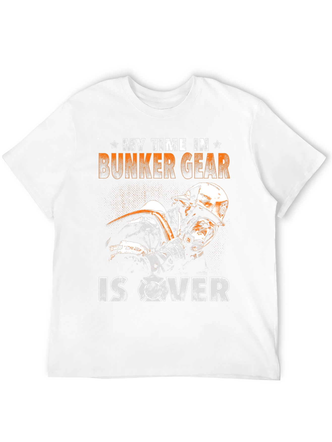 Firefighter Bunker Gear Retirement T-Shirt