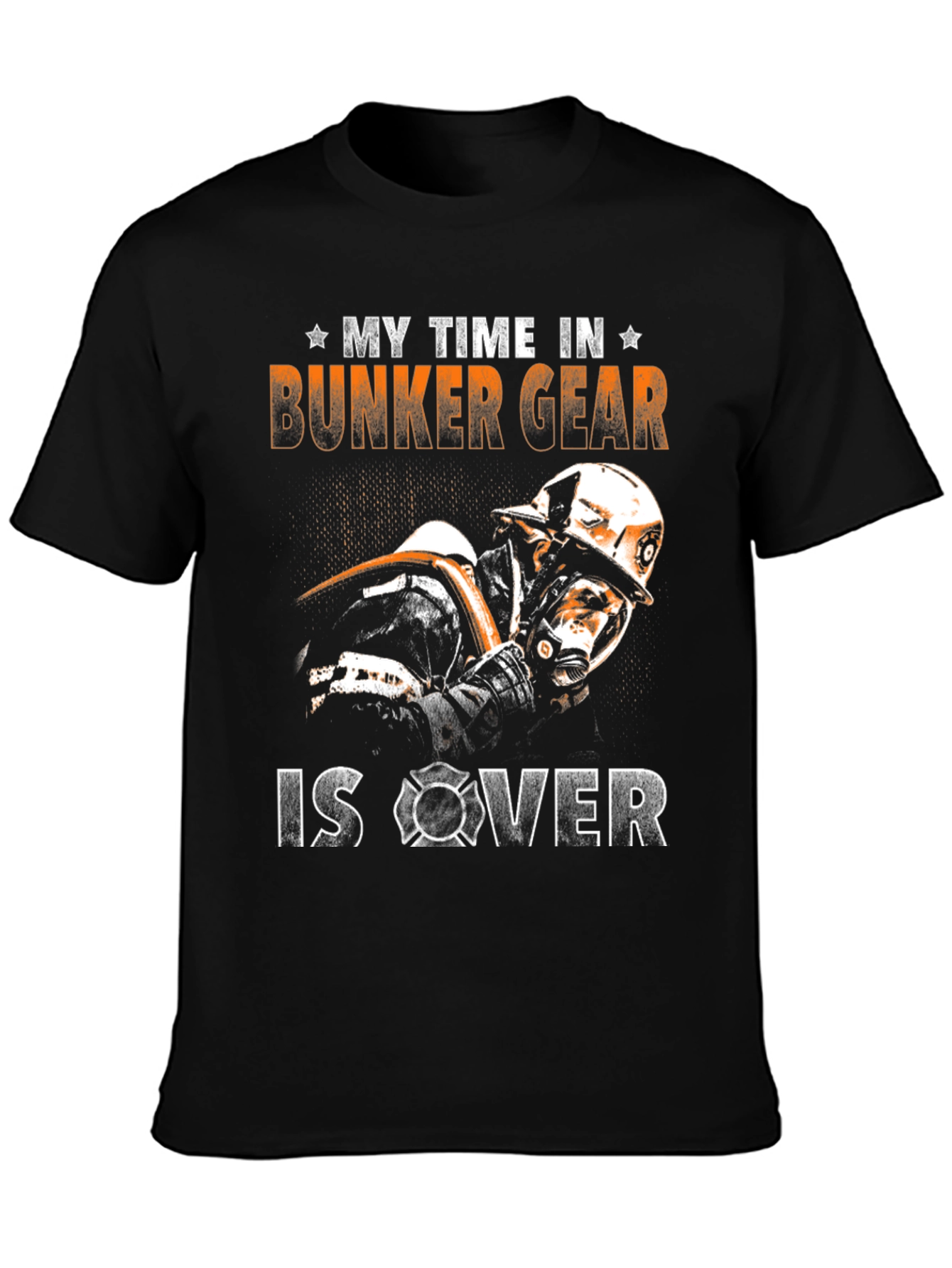 Firefighter Bunker Gear Retirement T-Shirt