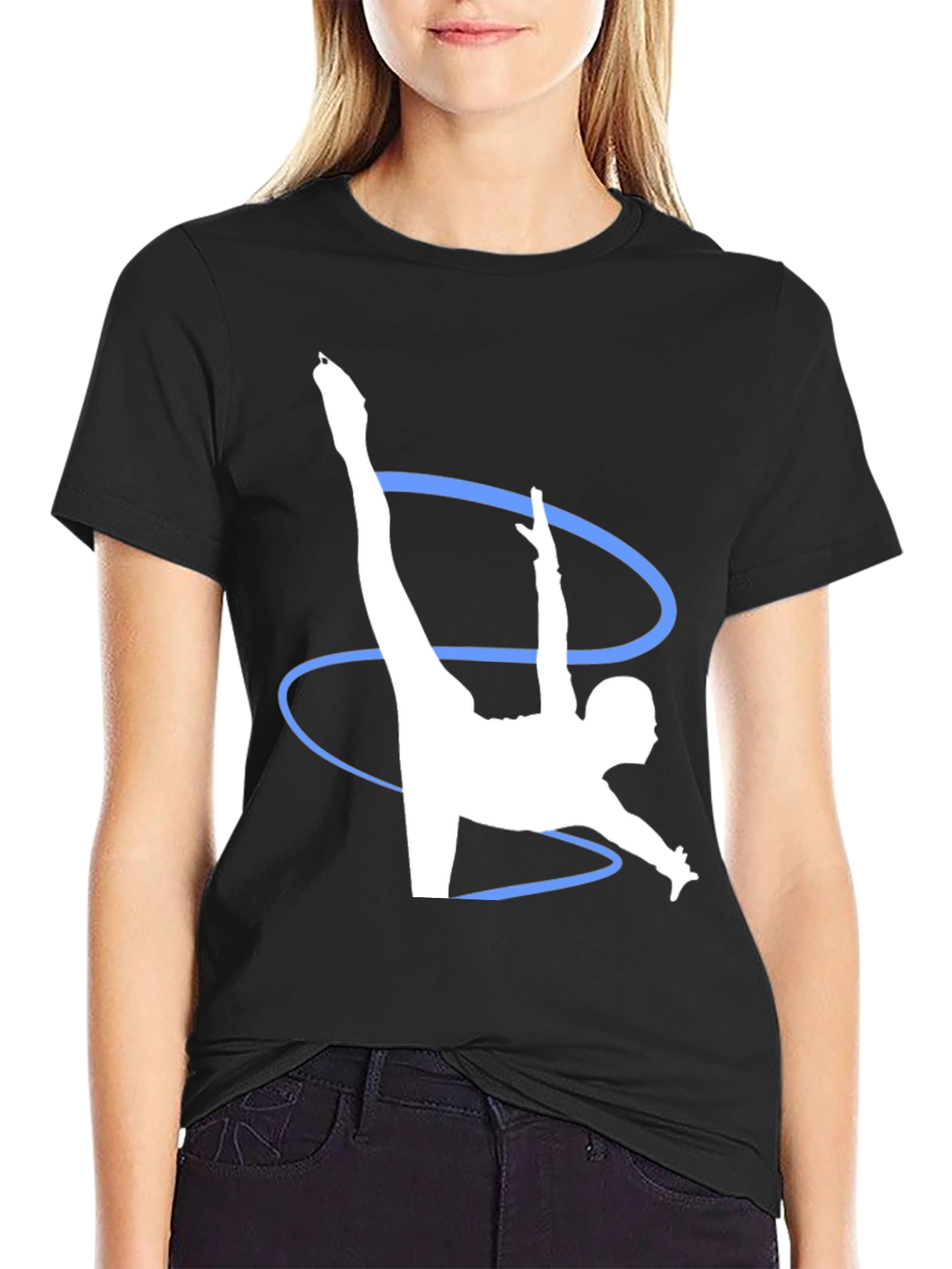 Figure Skating T-Shirt: Ice Skating Art Tee