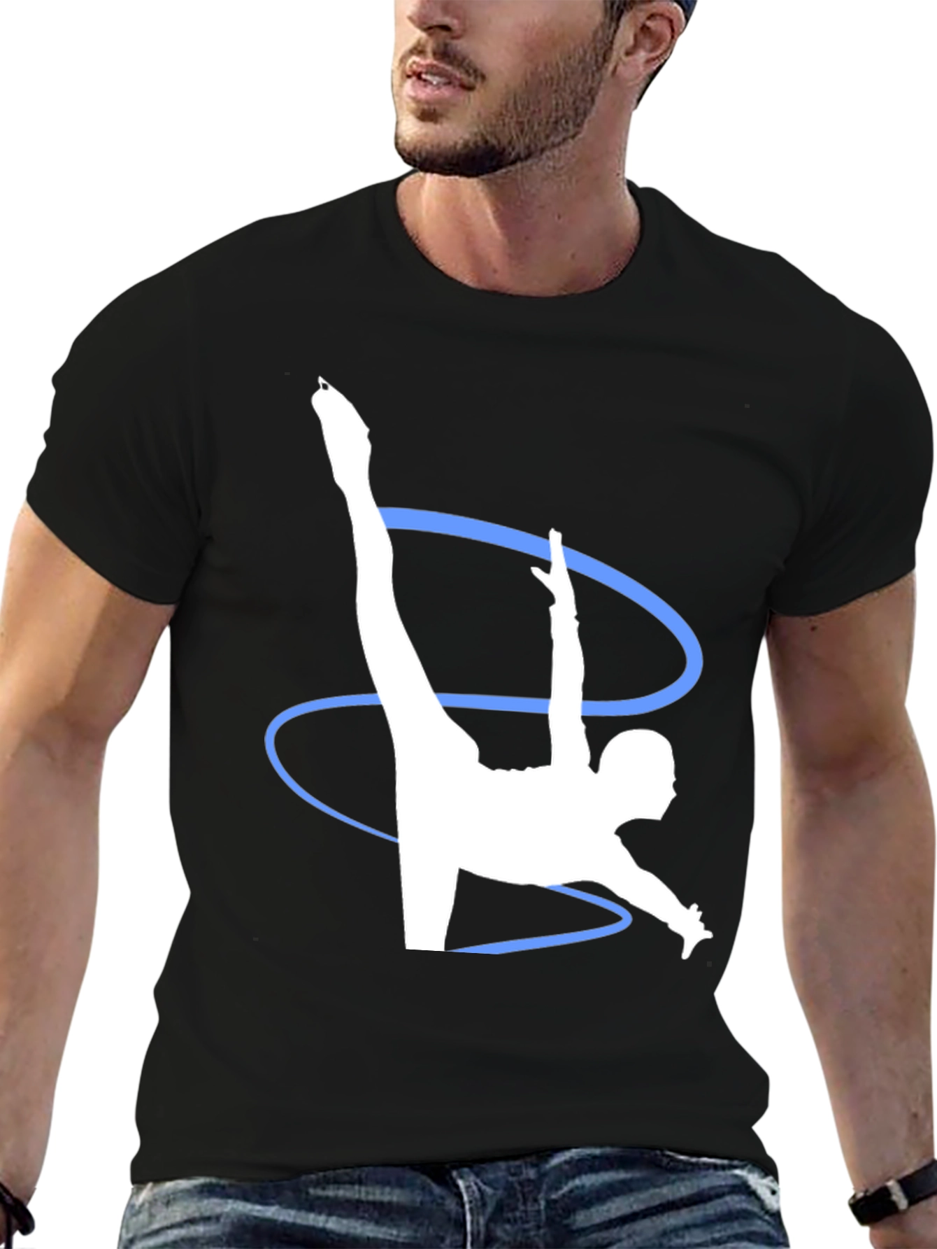 Figure Skating T-Shirt: Ice Skating Art Tee
