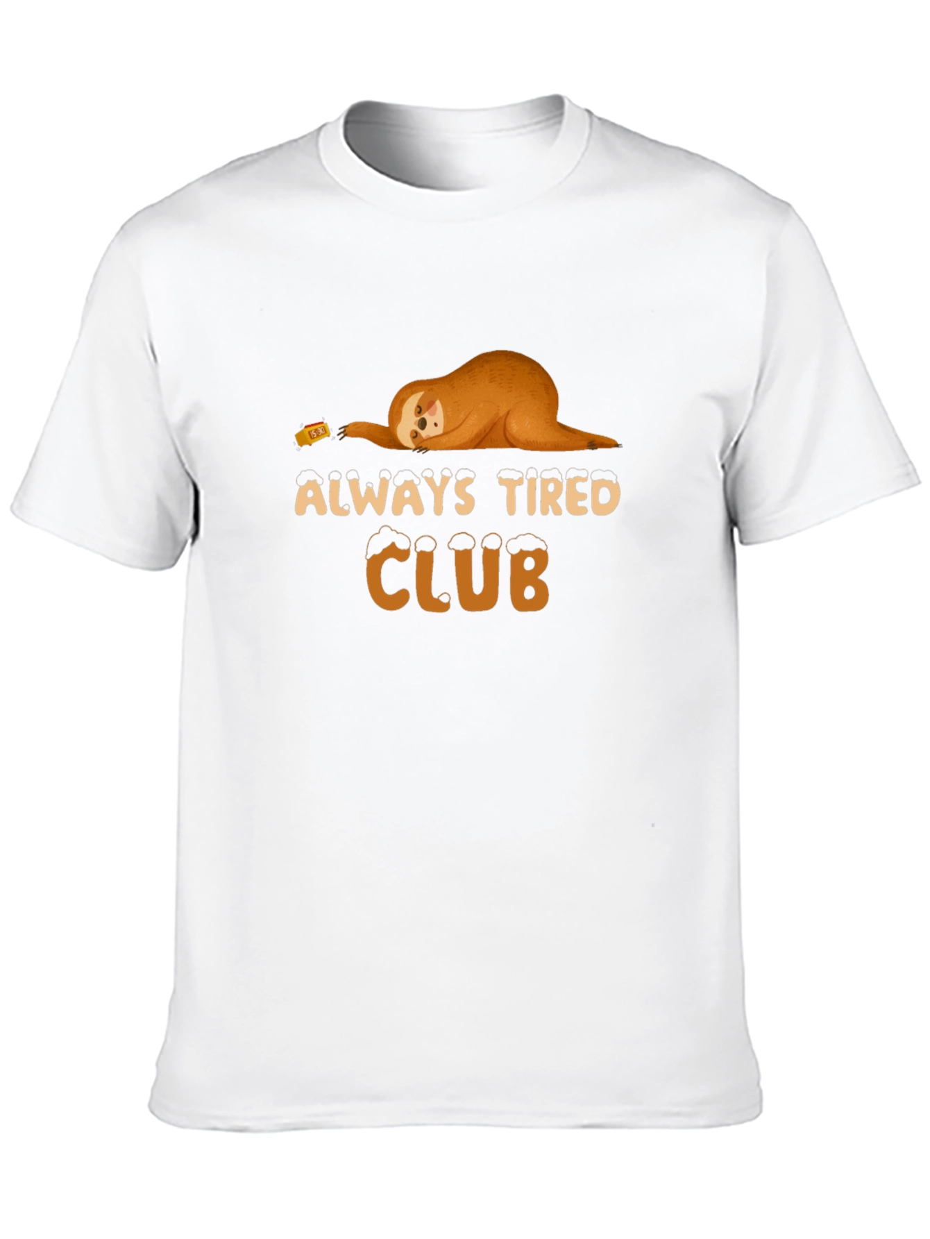 Always Tired Club Sloth T-Shirt