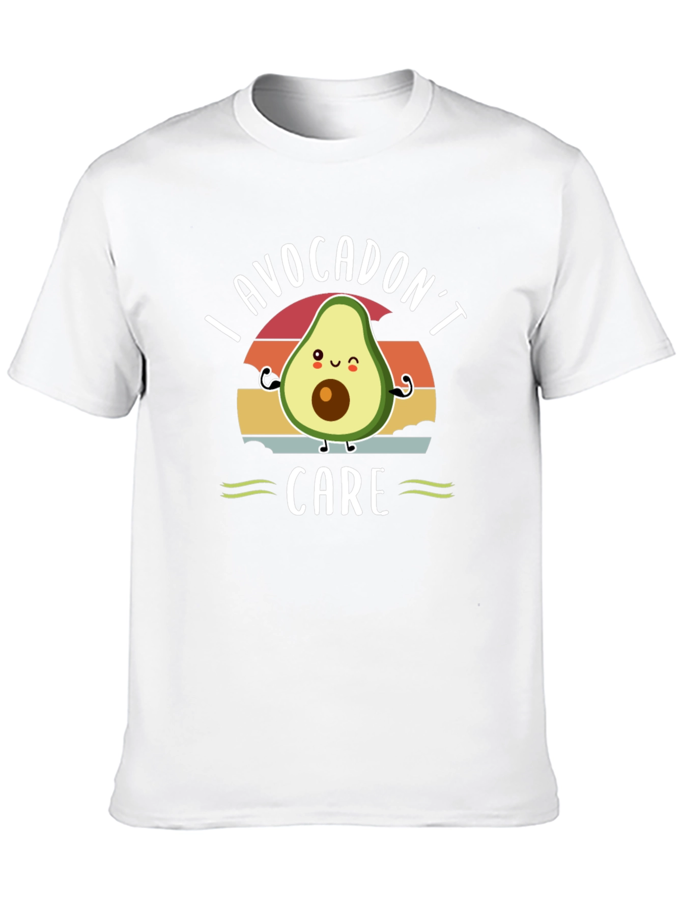 I Avocadont Care T-Shirt - Funny Avocado Graphic Tee