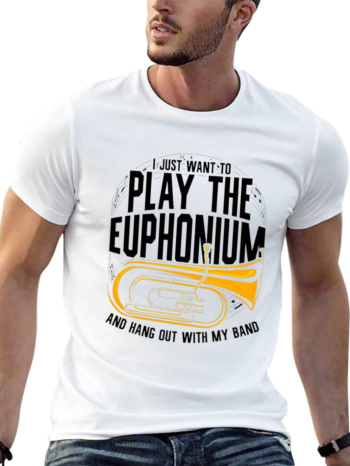 Euphonium Player T-Shirt - Band Music Tee