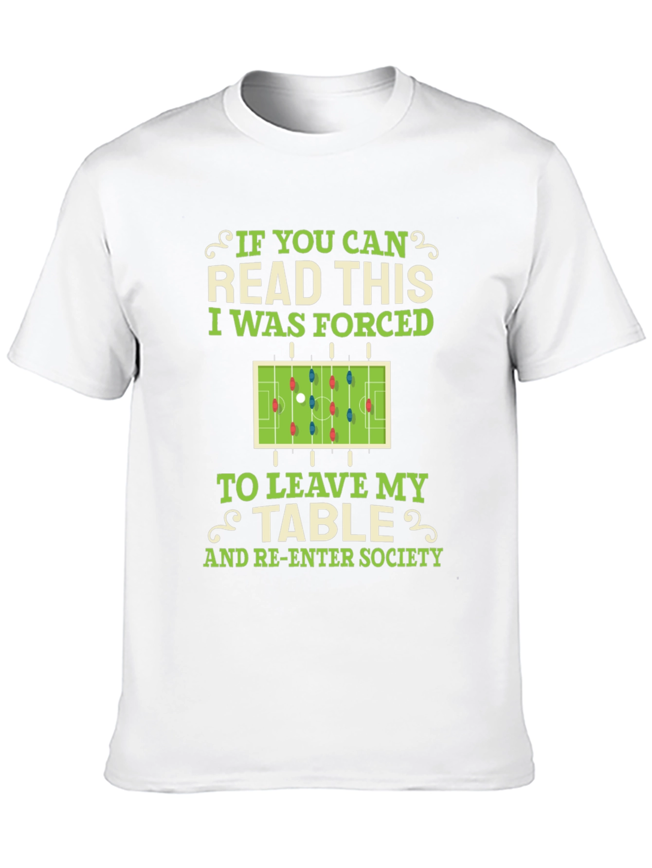 Funny Foosball Table Player T-Shirt