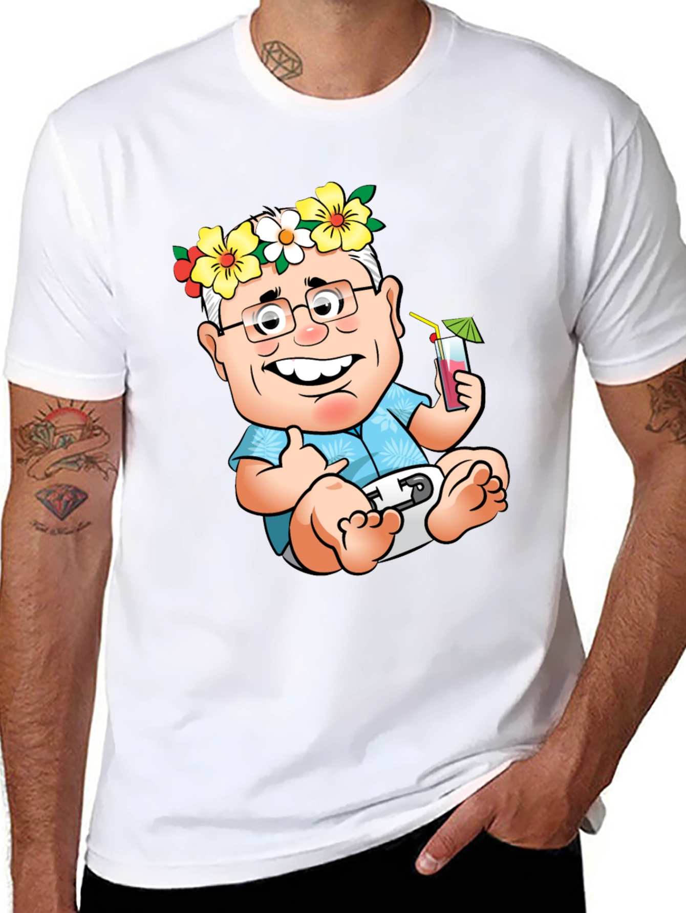 Funny Baby Cartoon T-Shirt