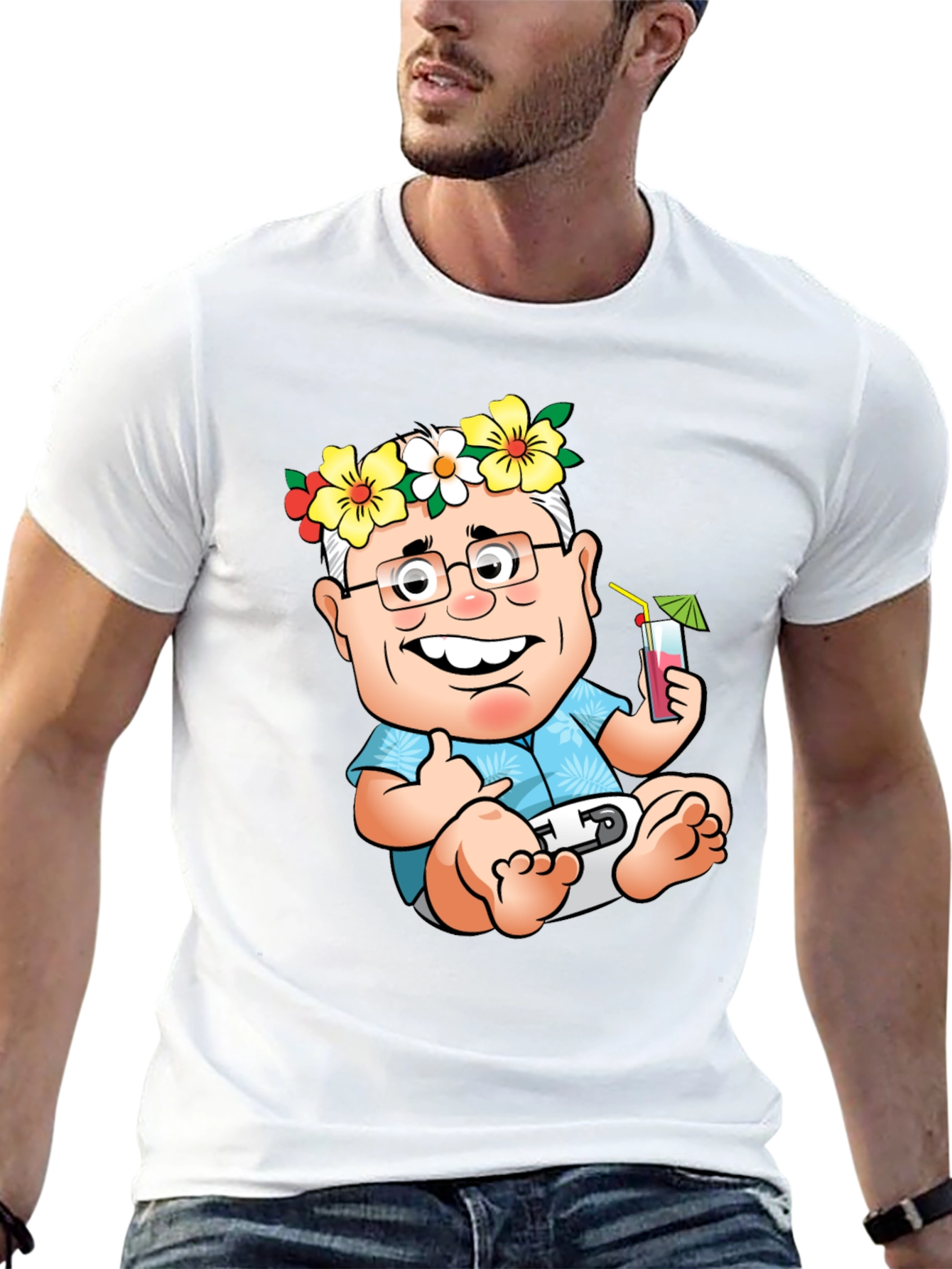Funny Baby Cartoon T-Shirt