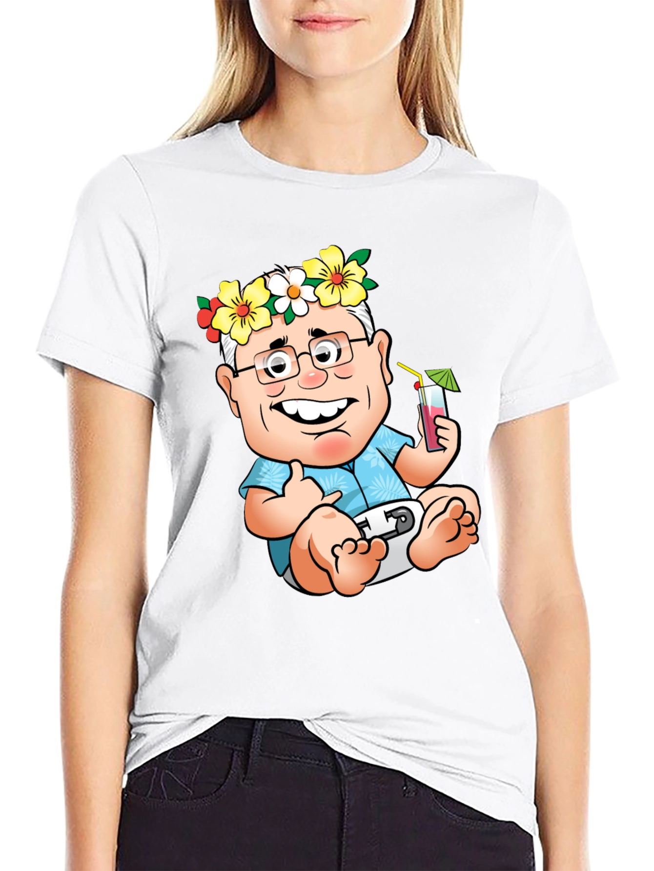 Funny Baby Cartoon T-Shirt