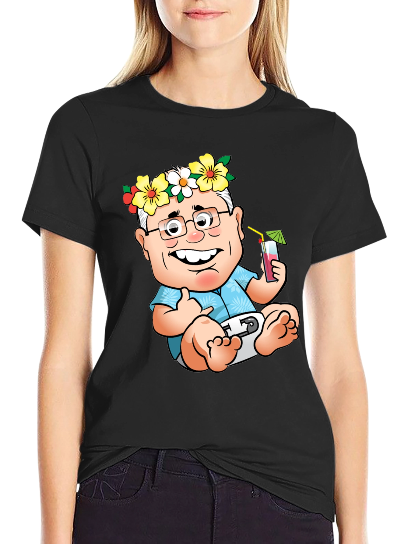 Funny Baby Cartoon T-Shirt