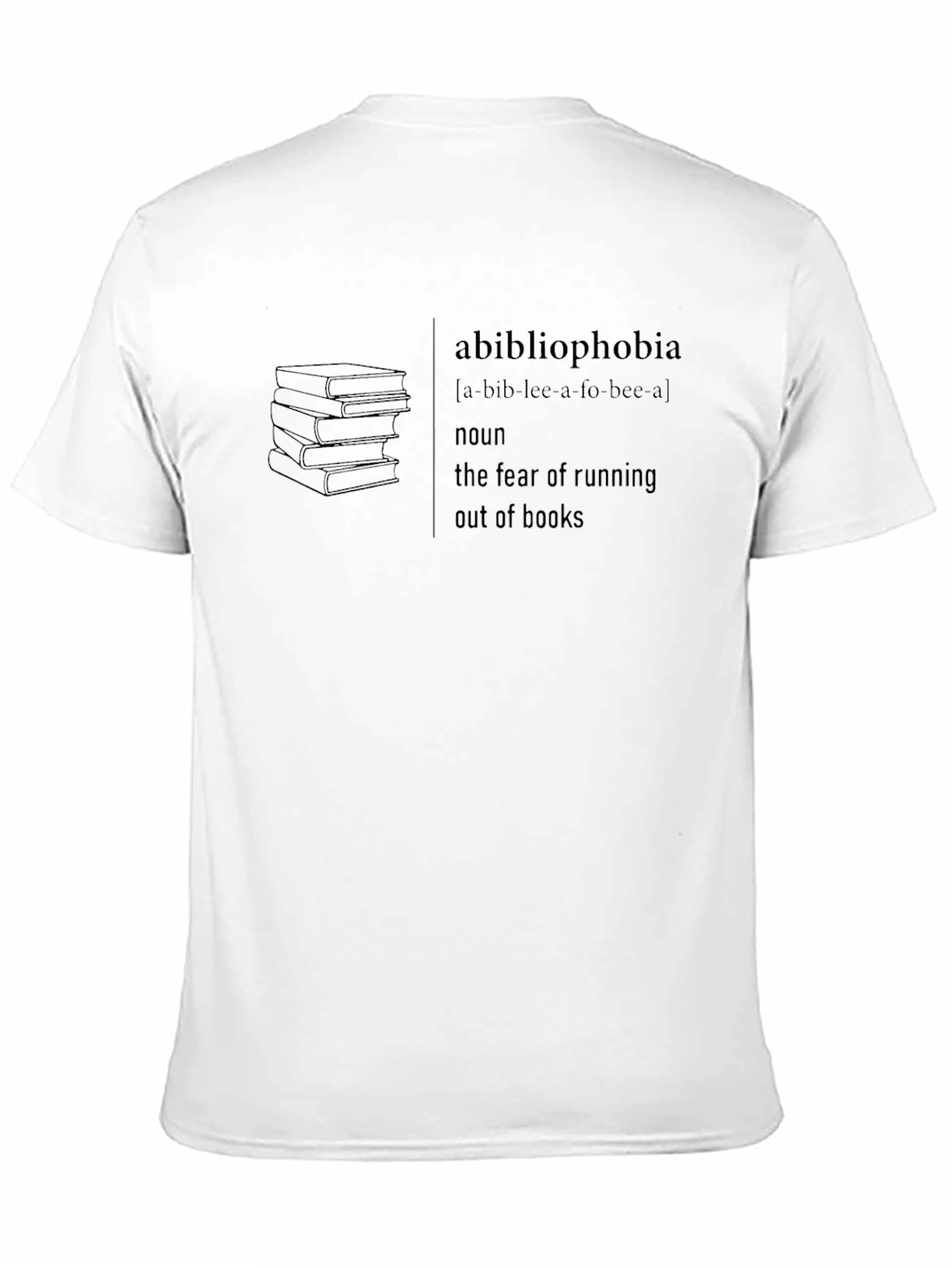 Abibliophobia Book Lover T-Shirt