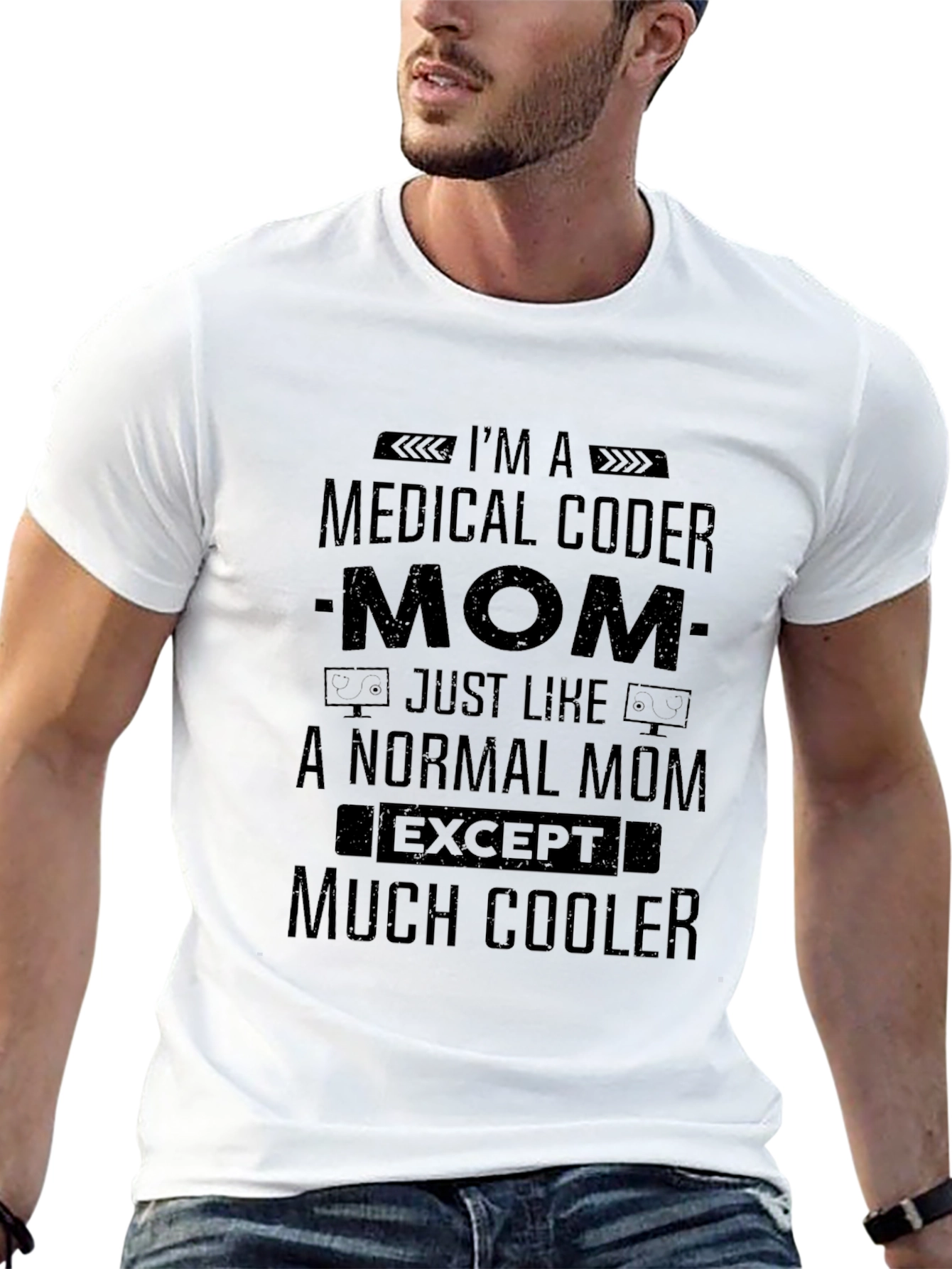 Medical Coder Mom T-Shirt - Cool Mothers Day Gift