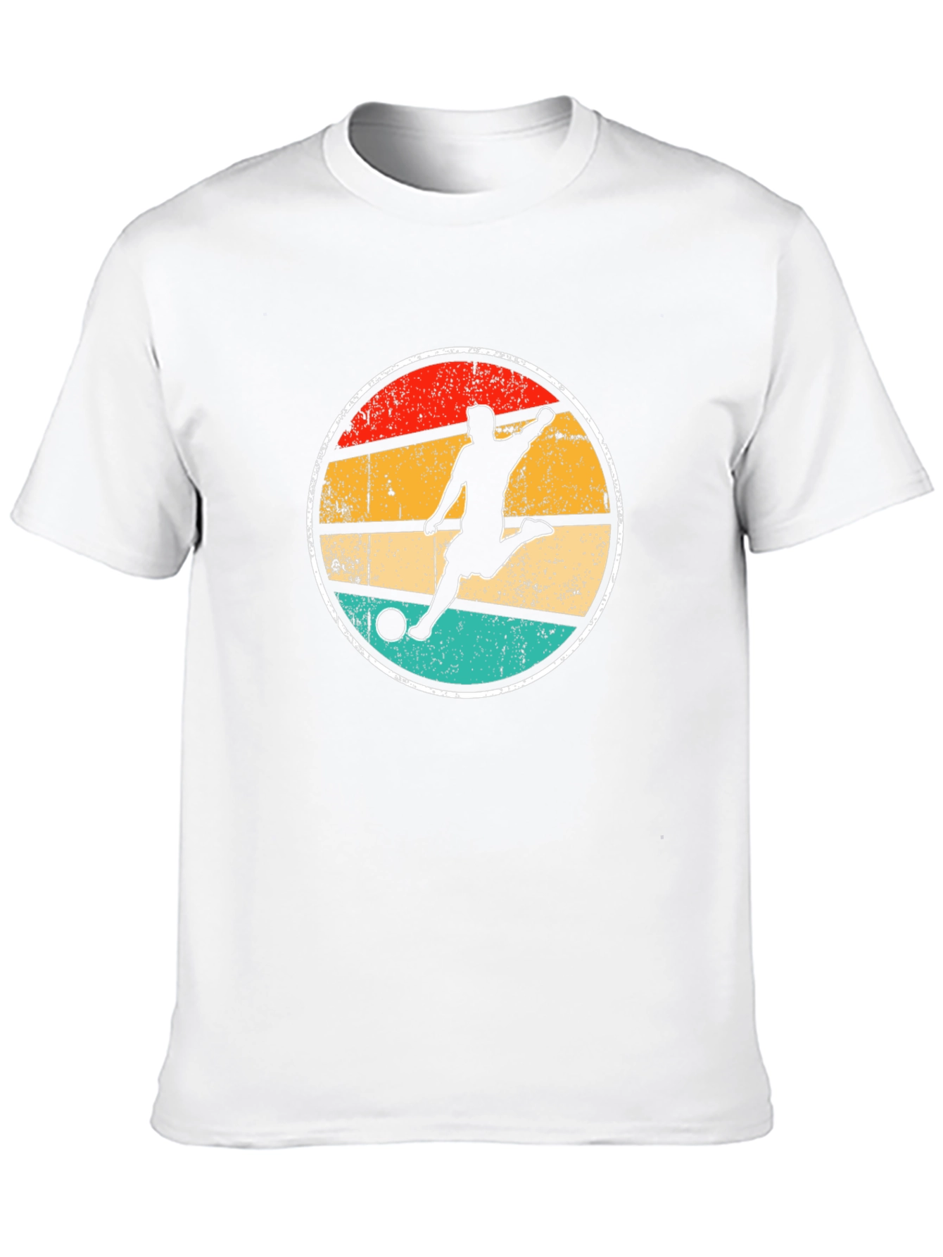 Retro Soccer Player Graphic Tee