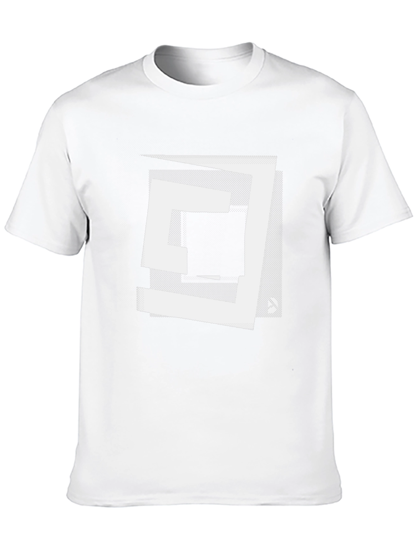 Abstract Graphic Black T-Shirt - Modern Art Tee