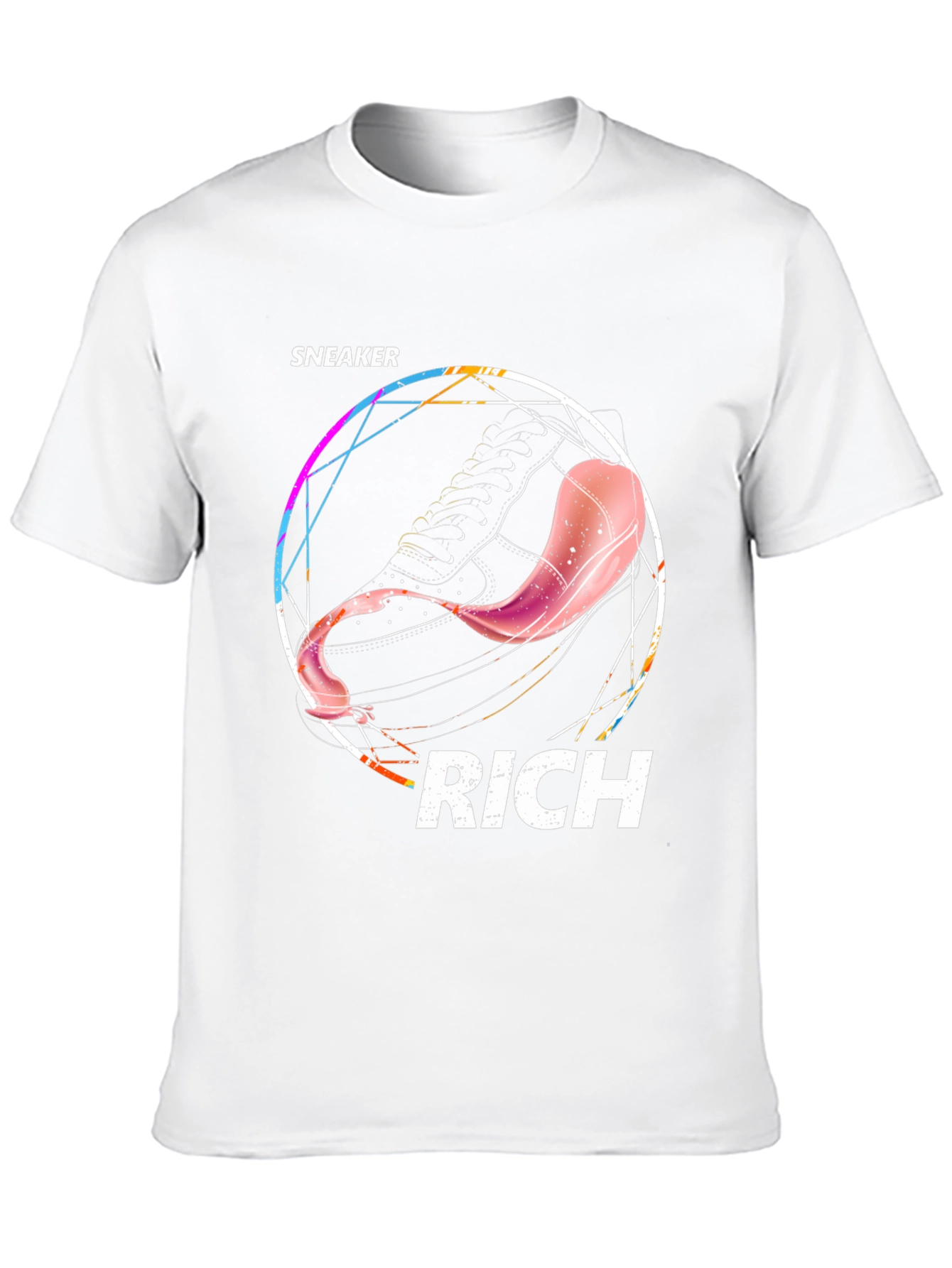 Sneaker Rich Graphic Tee - Trendy Streetwear Style