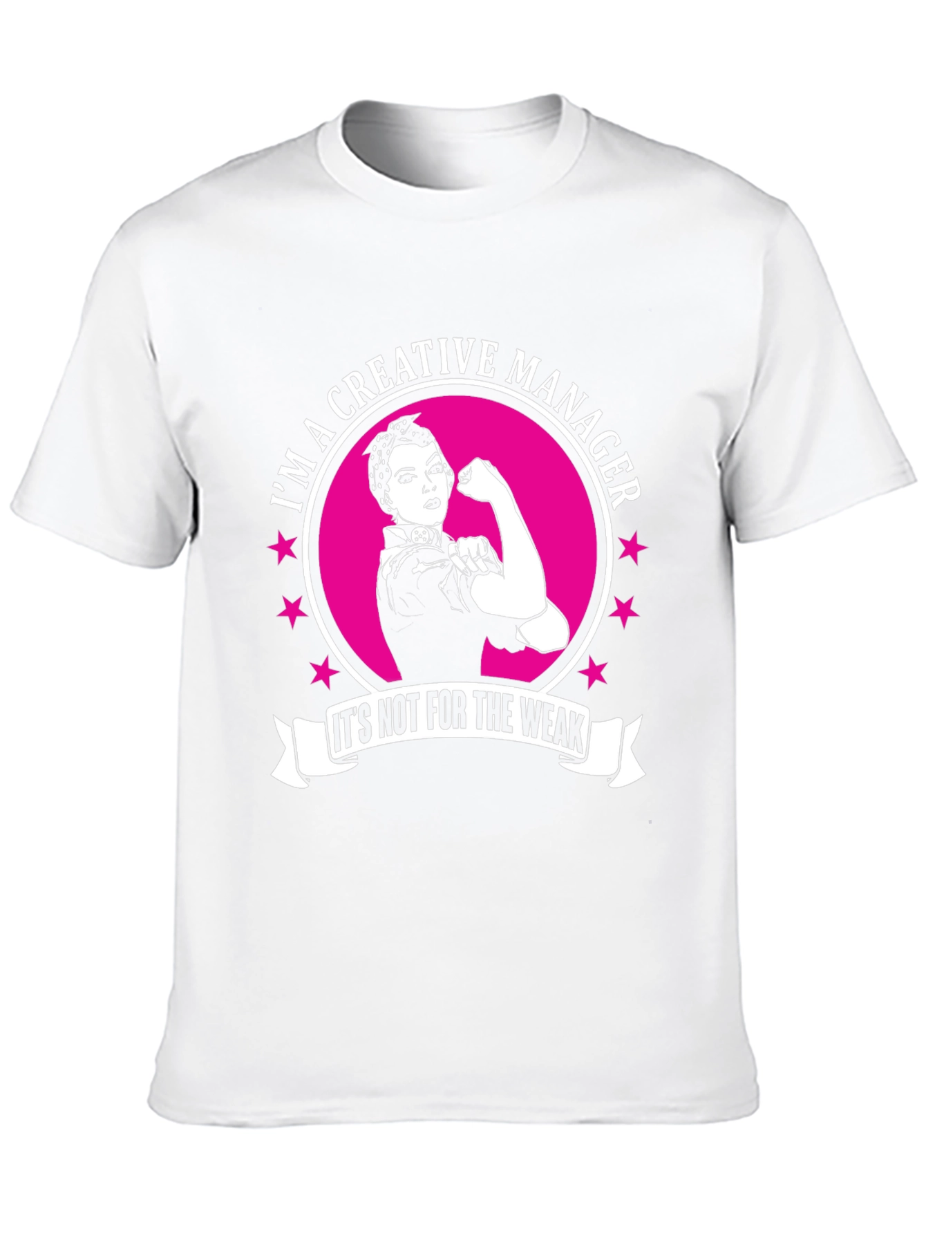 Creative Manager T-Shirt - Strong Woman Design
