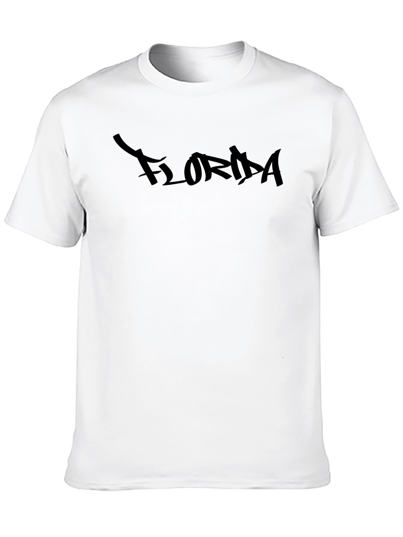 Florida Script Graphic Black T-Shirt