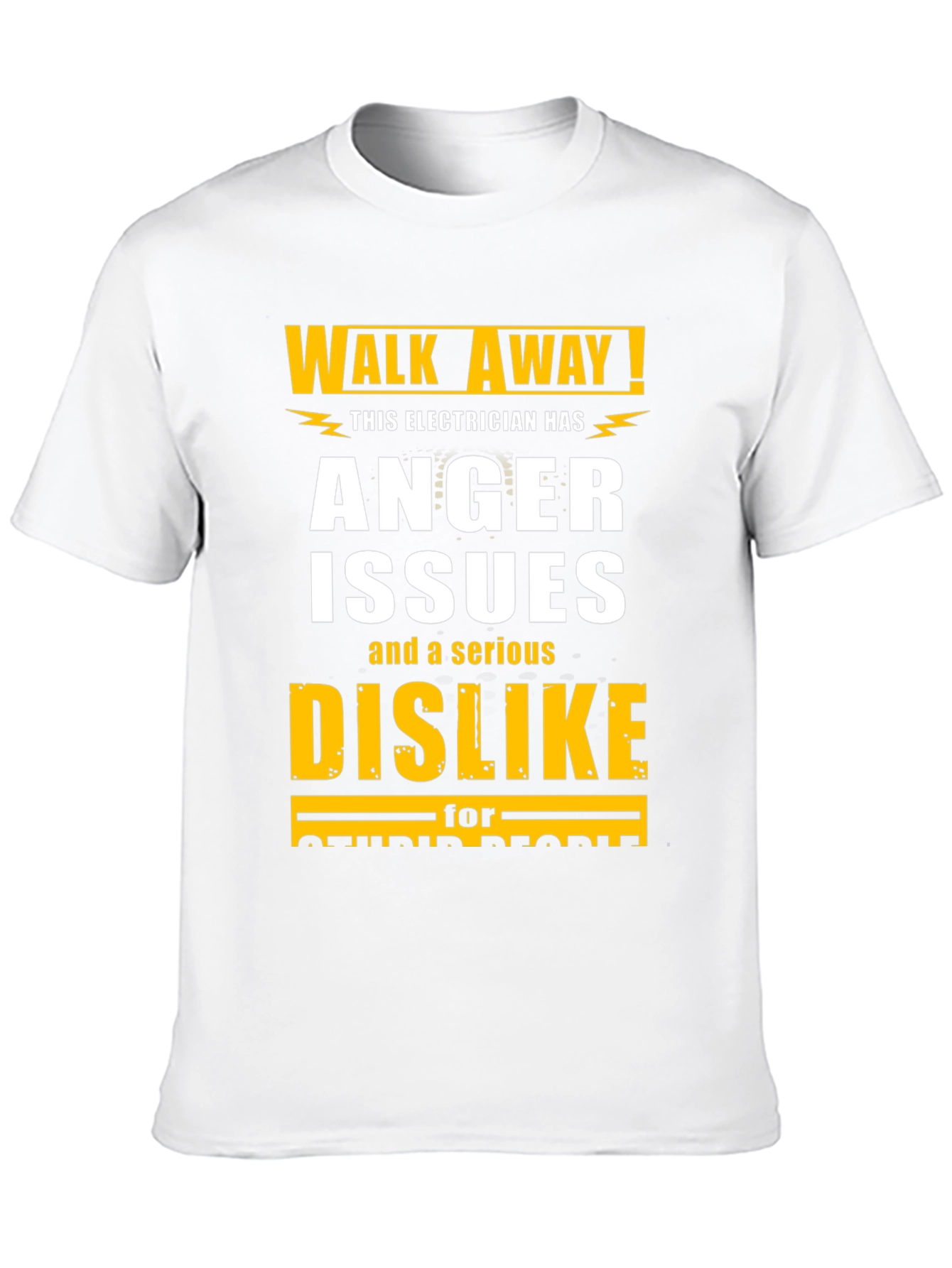 Electrician Anger Issues Graphic T-Shirt