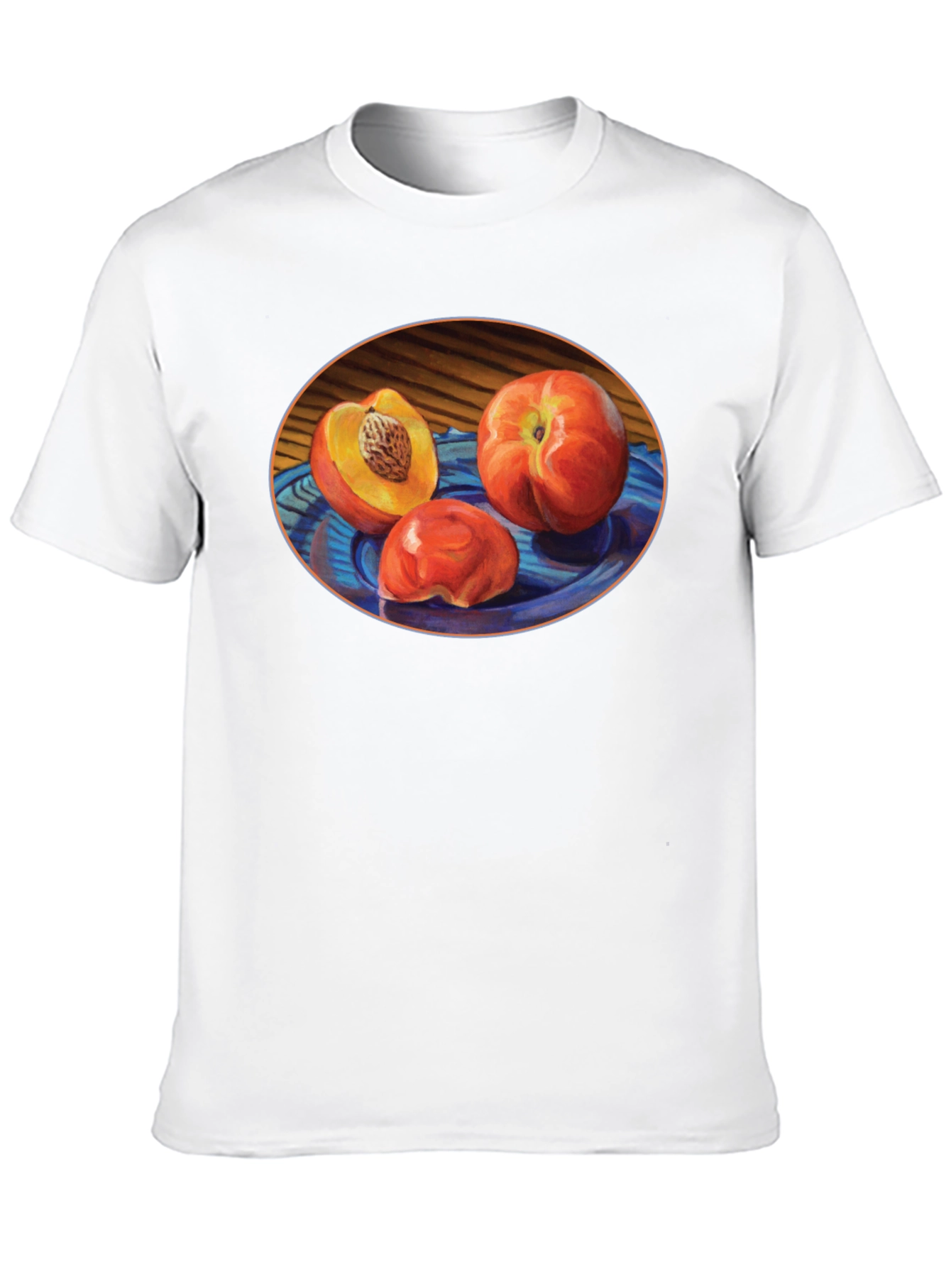 Peaches Painting Graphic T-Shirt