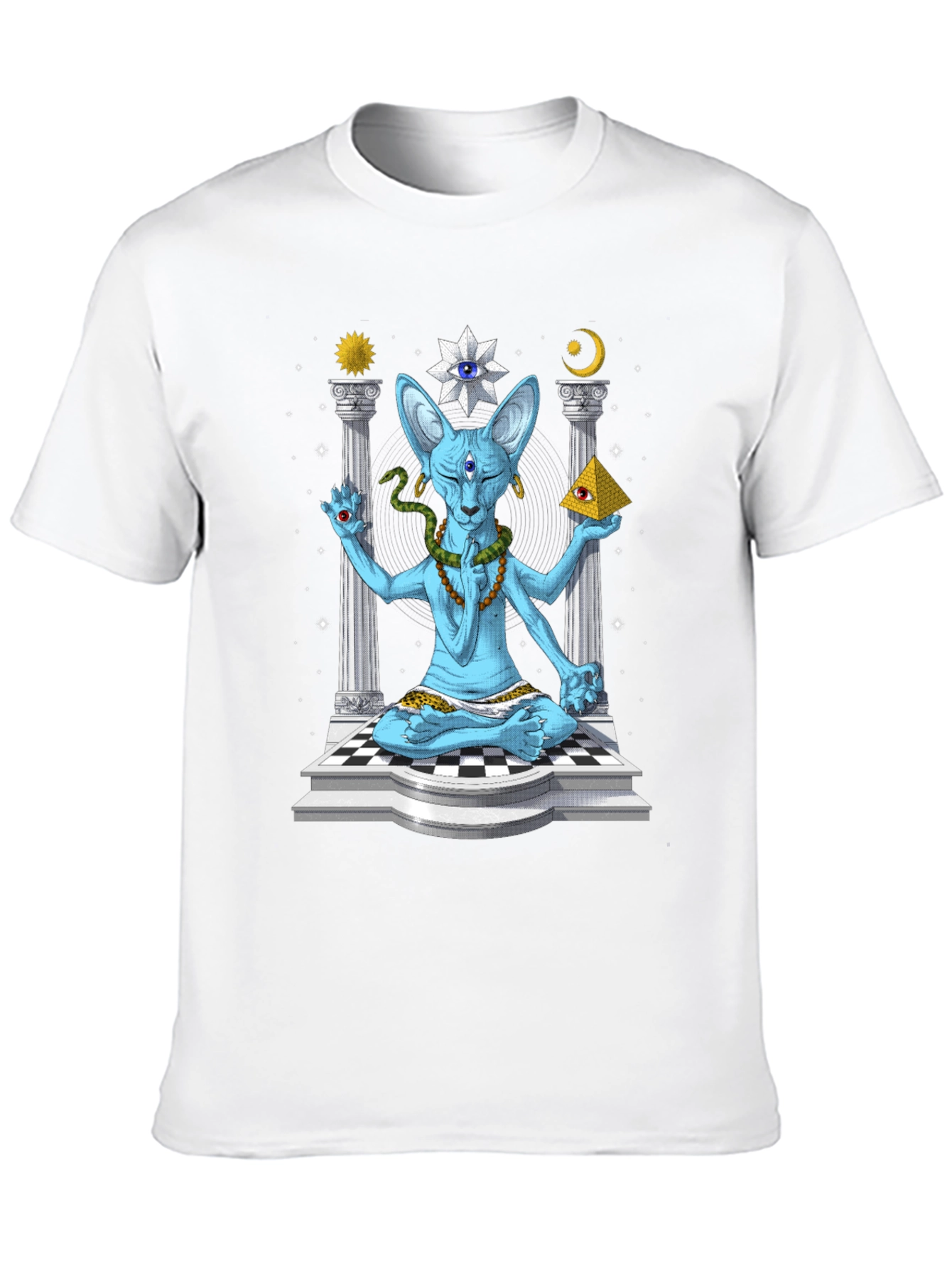 Mystic Sphinx Cat Graphic Tee