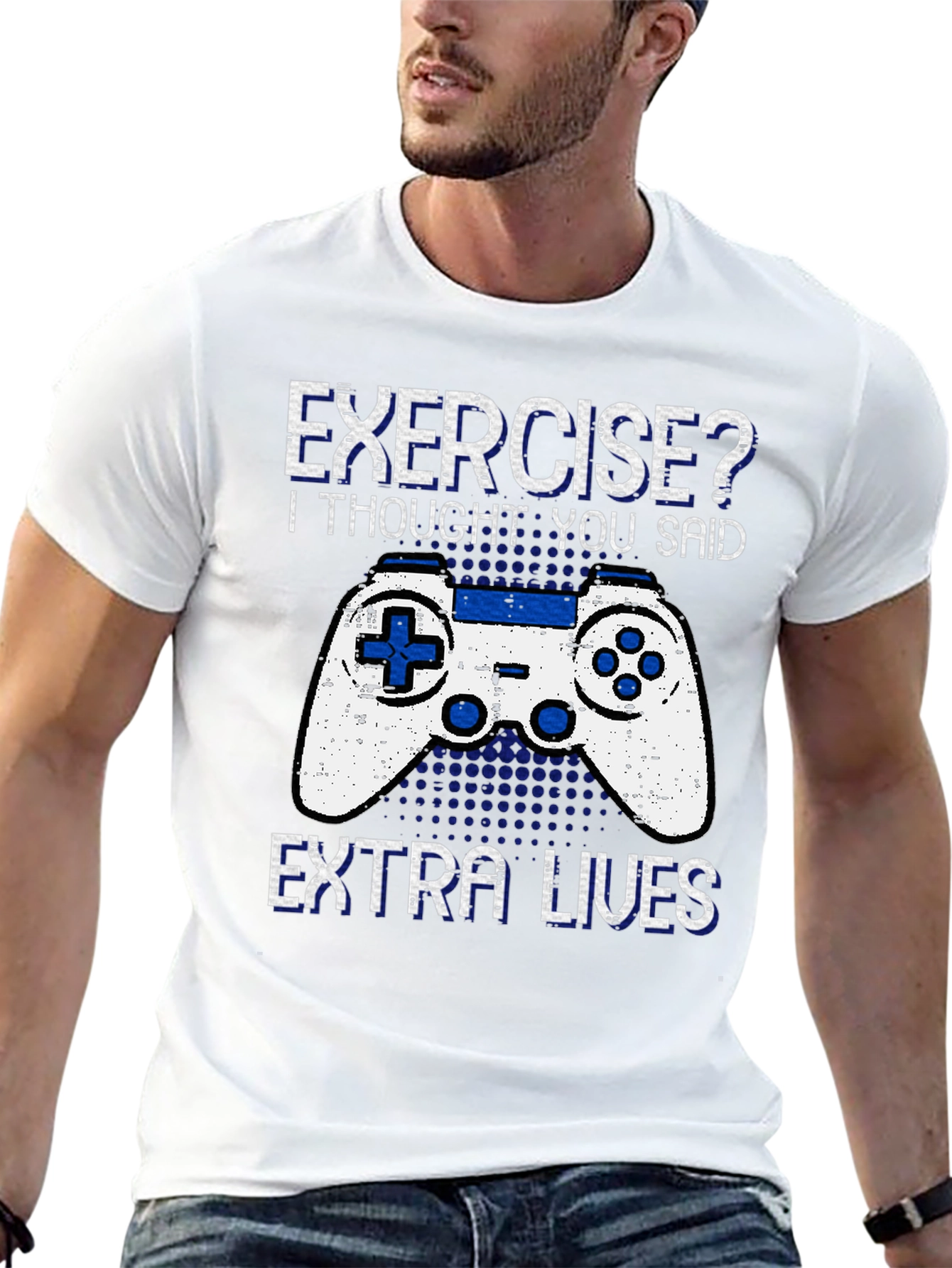 Exercise? Extra Lives T-Shirt - Gamer Tee
