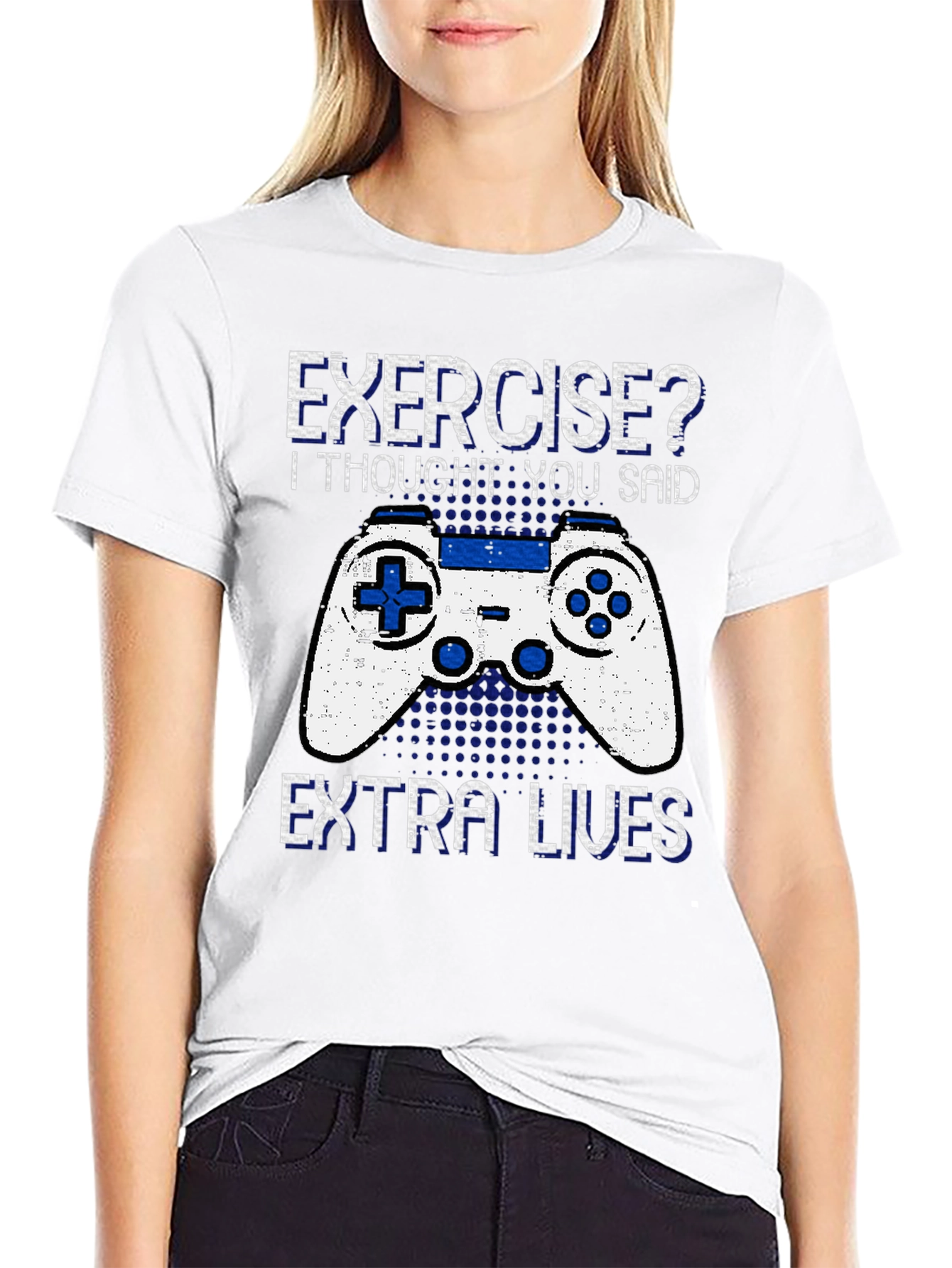 Exercise? Extra Lives T-Shirt - Gamer Tee