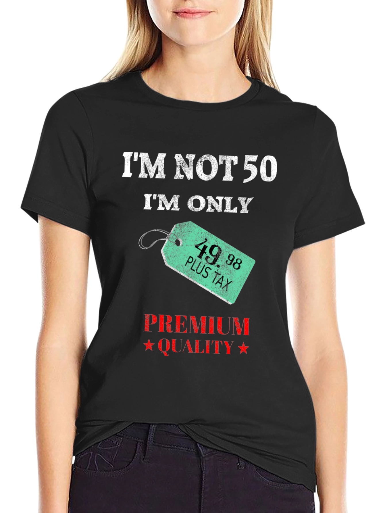 Funny 50th Birthday T-Shirt - Premium Quality