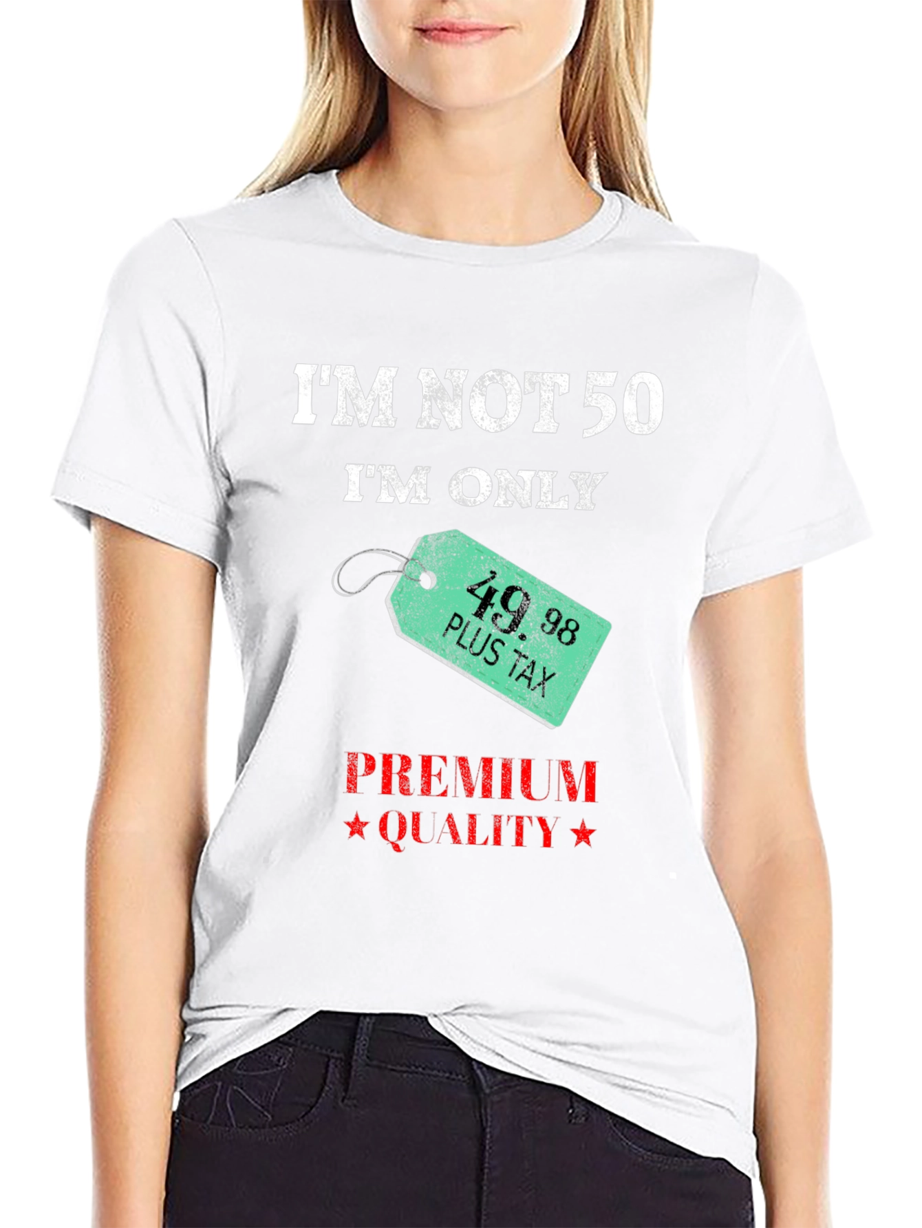 Funny 50th Birthday T-Shirt - Premium Quality