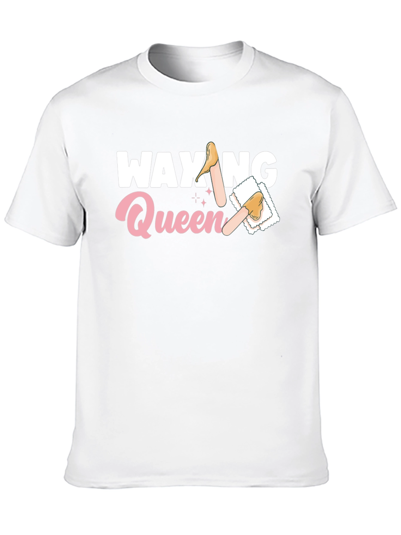 Waxing Queen Black T-Shirt