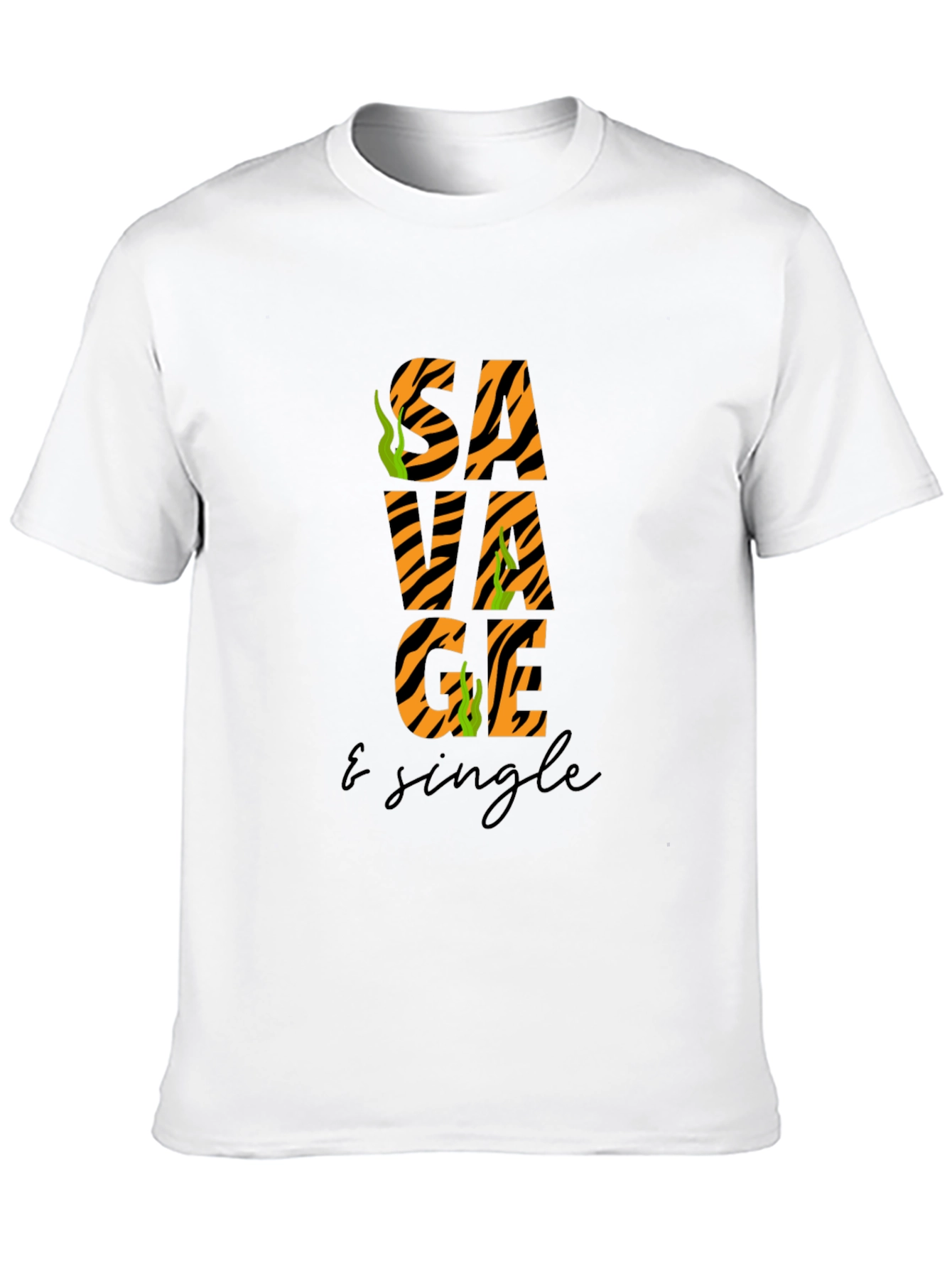Savage & Single Graphic Tee - Black T-Shirt