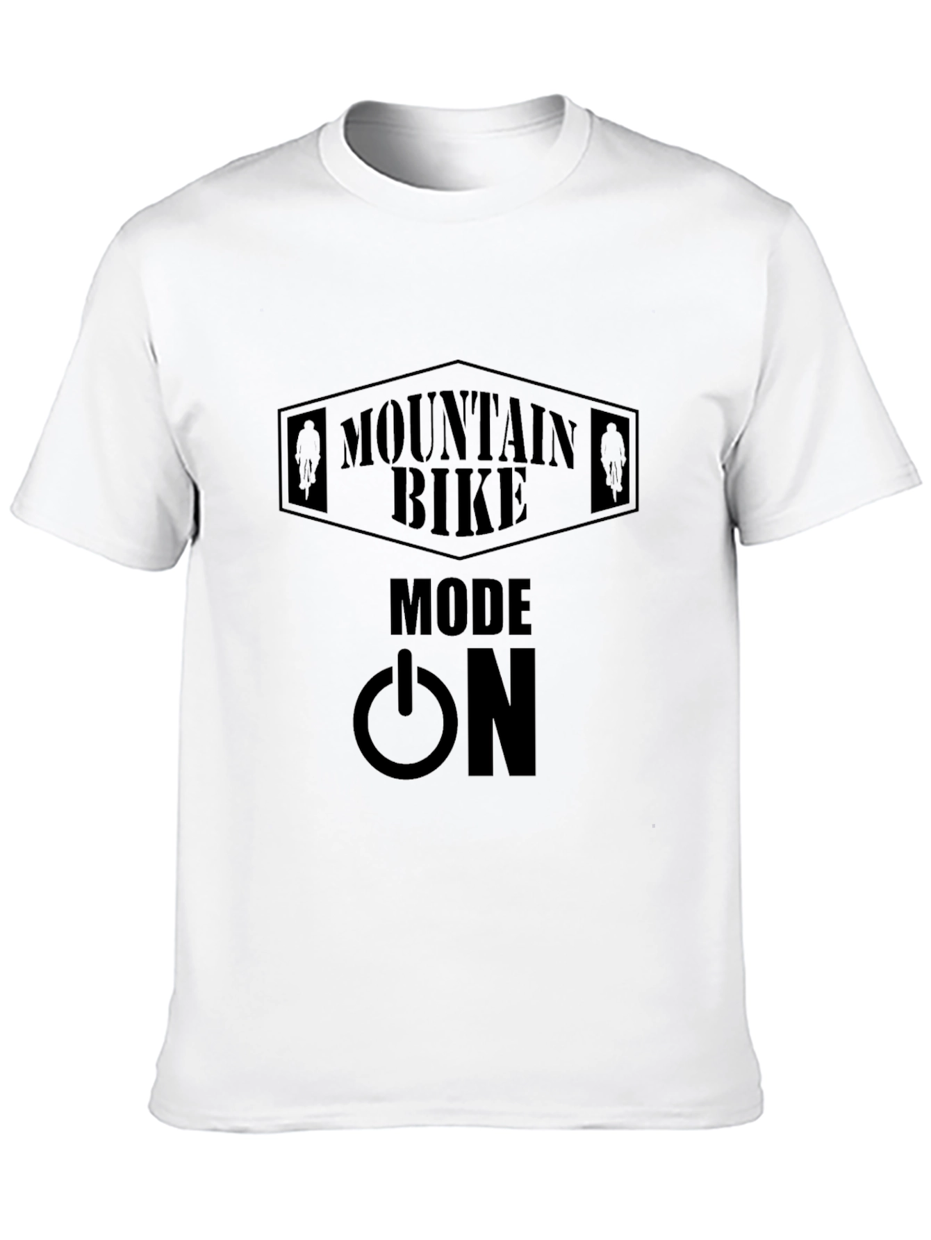 Mountain Bike Mode On Graphic T-Shirt