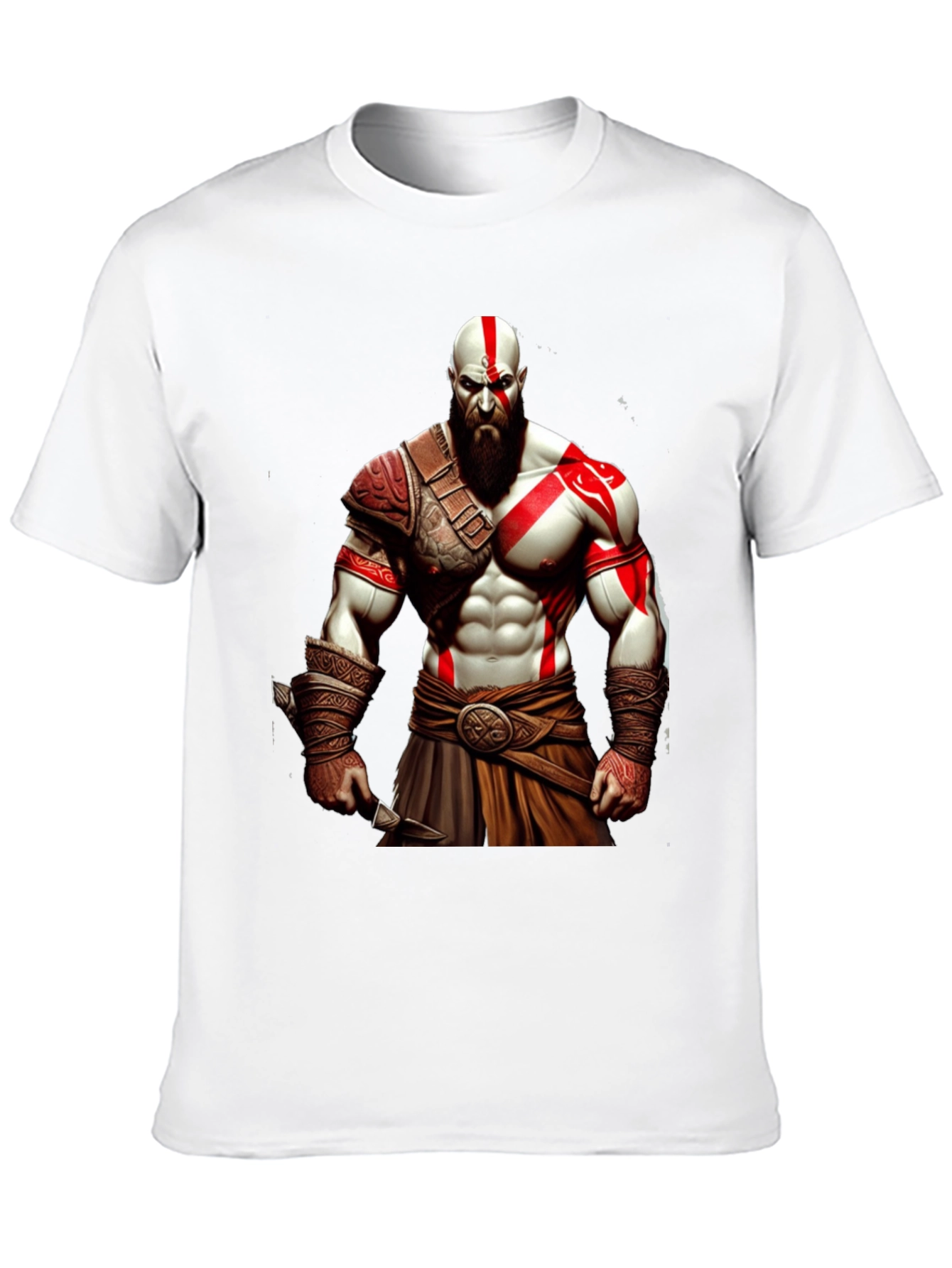 Kratos God of War Graphic T-Shirt - Black